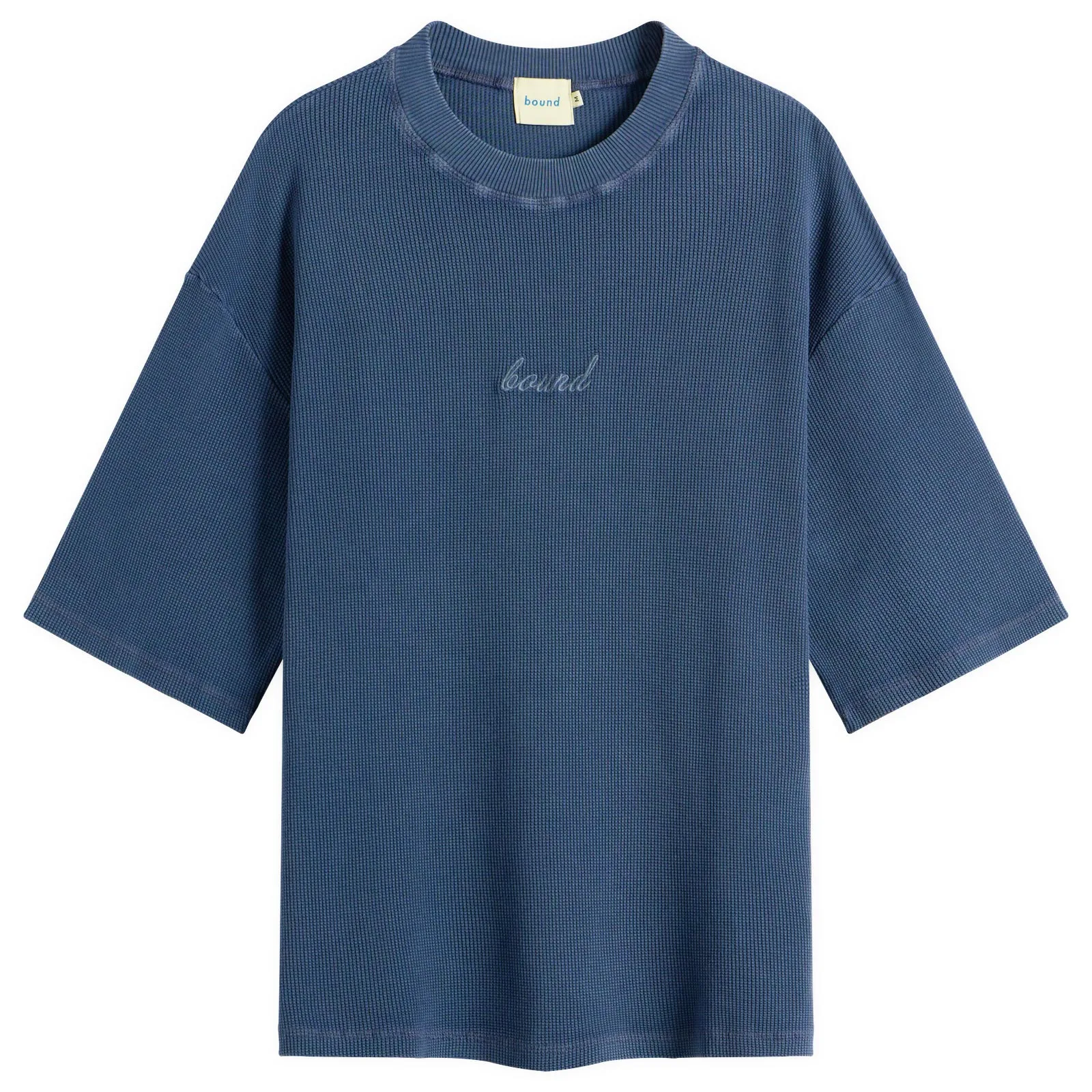 Bound Acid Wash Organic Waffle T-Shirt