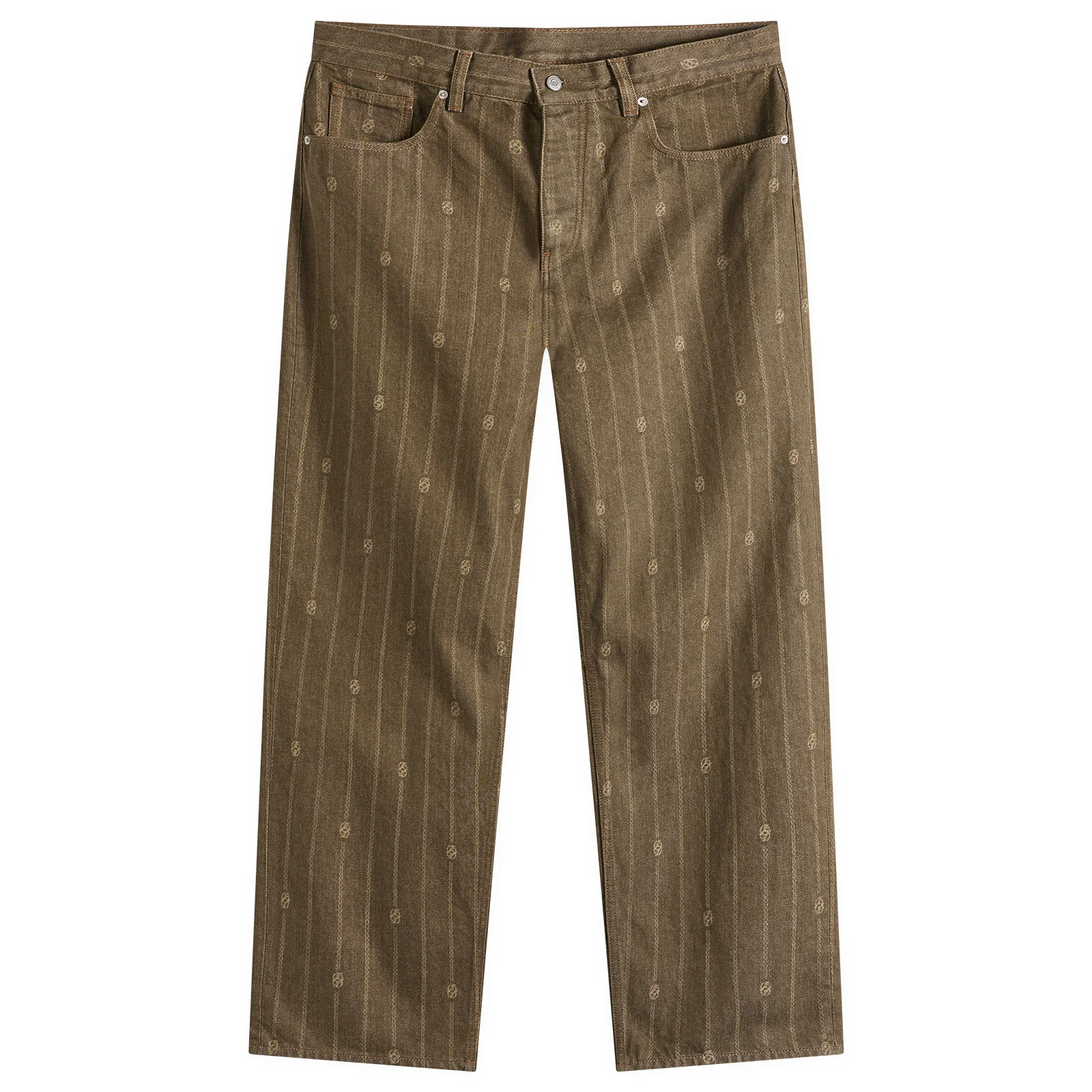 Drôle de Monsieur Monogram Baggy Jeans