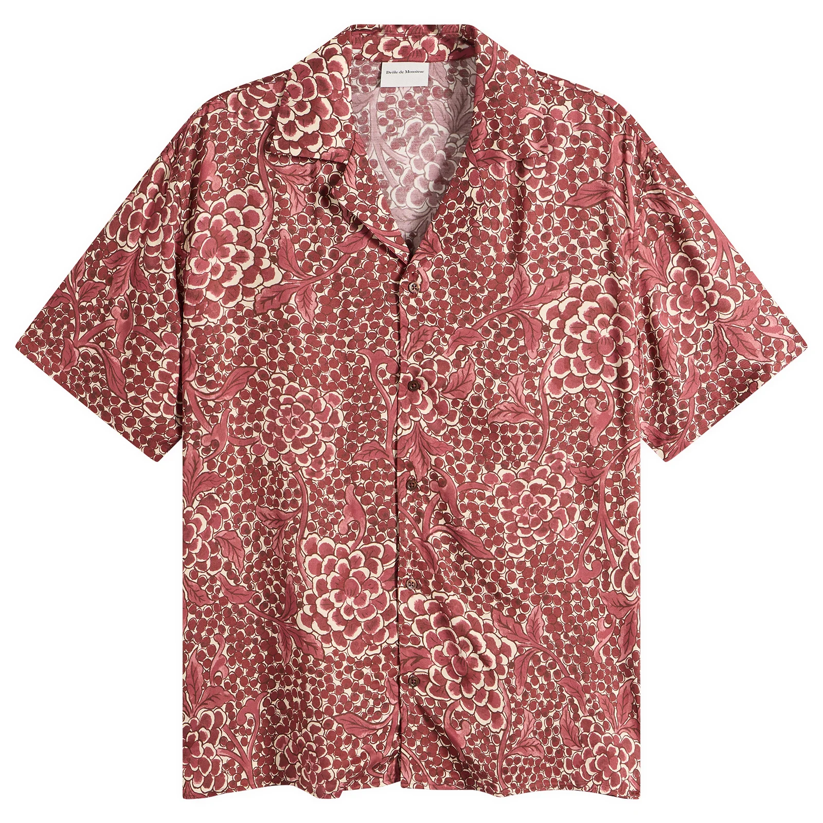 Drôle de Monsieur Viscose Grapes Shirt