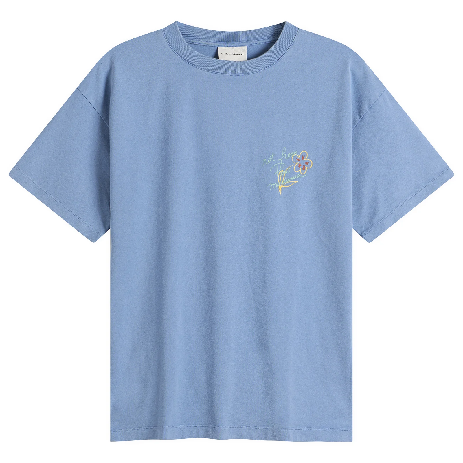 Drôle de Monsieur Esquisse Slogan T-shirt