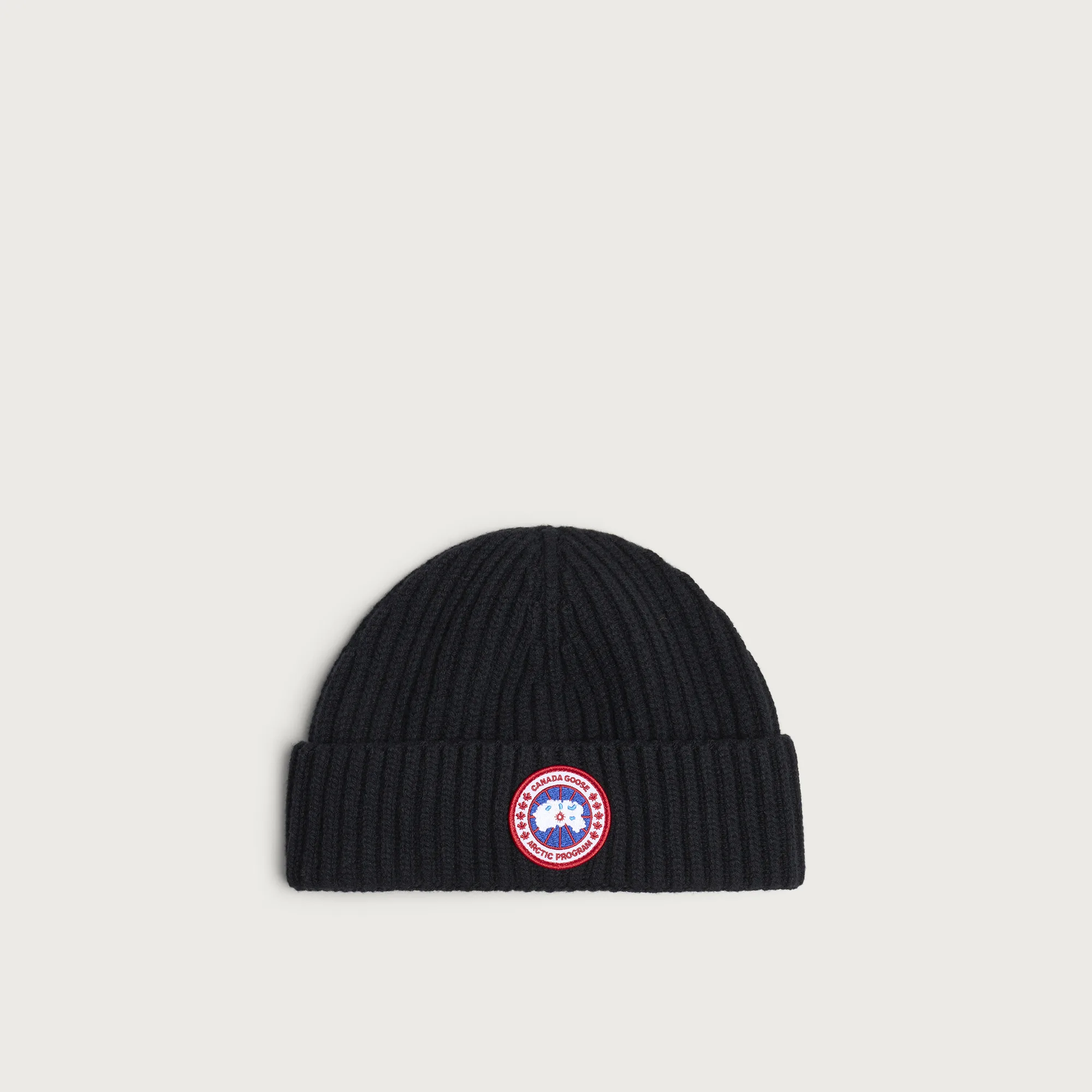 Canada Goose Cashmere Blend Rib Toque Beanie