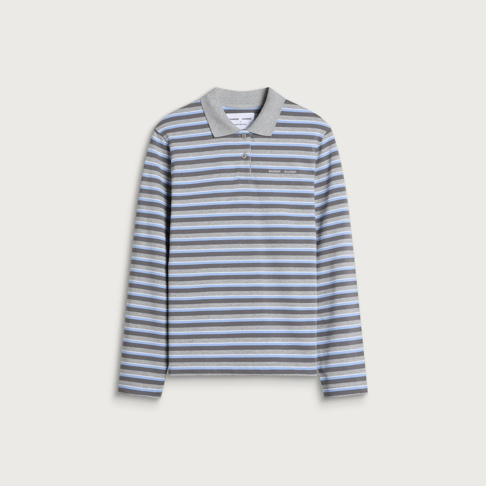 Samsøe Samsøe x Madeline Argy Sadover Long Sleeve Polo
