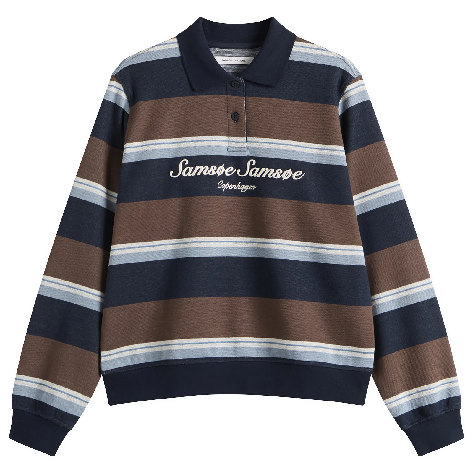 Samsøe Samsøe Sadory Long Sleeve Polo