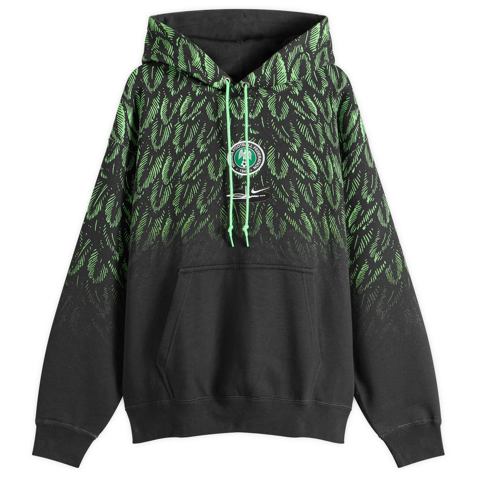 Nike x Slawn Nigeria Solo Swoosh Hoodie