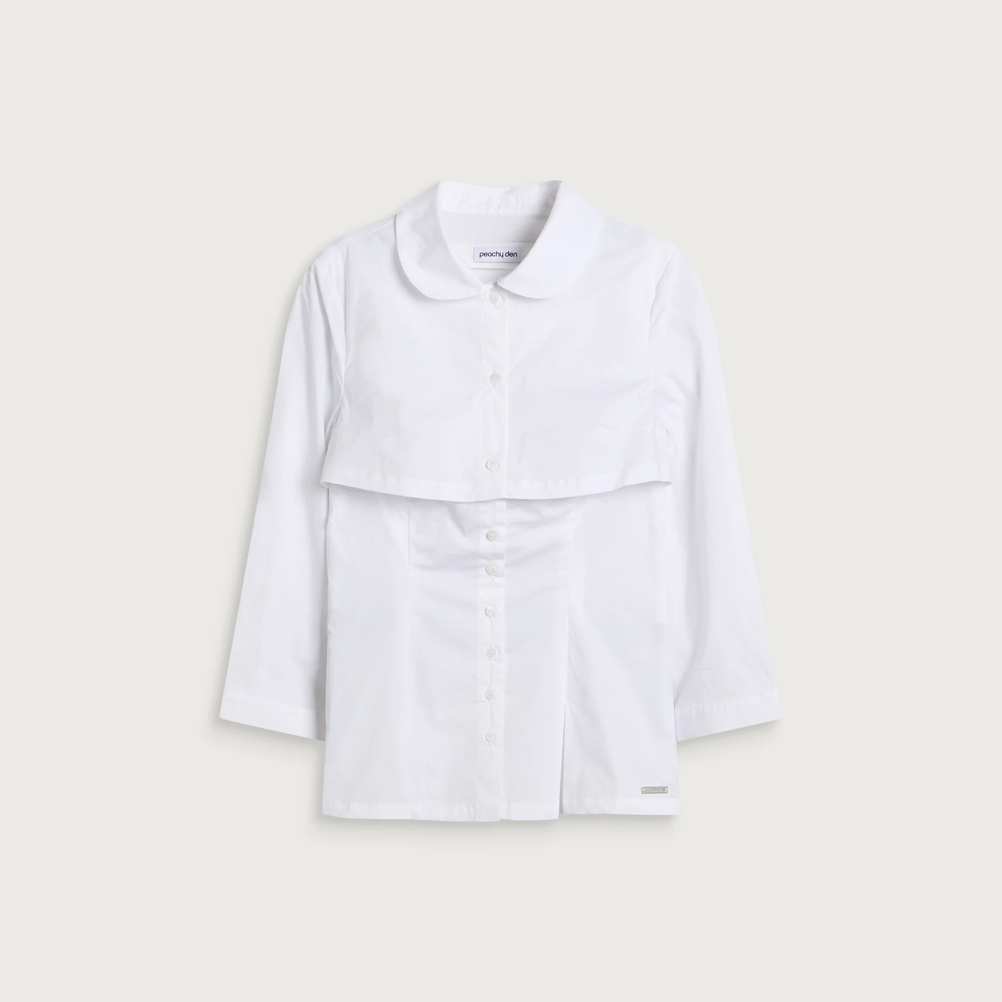 Peachy Den Double Blouse
