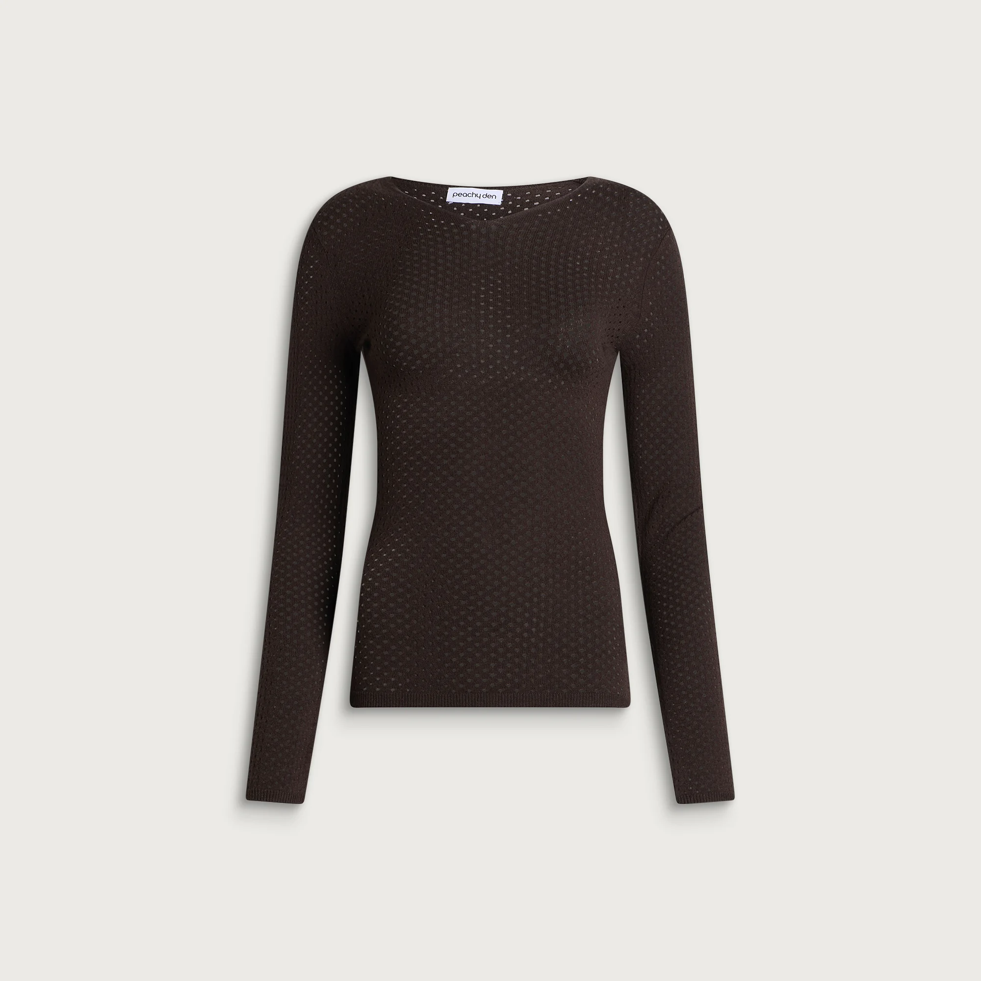 Peachy Den Thermal Knit