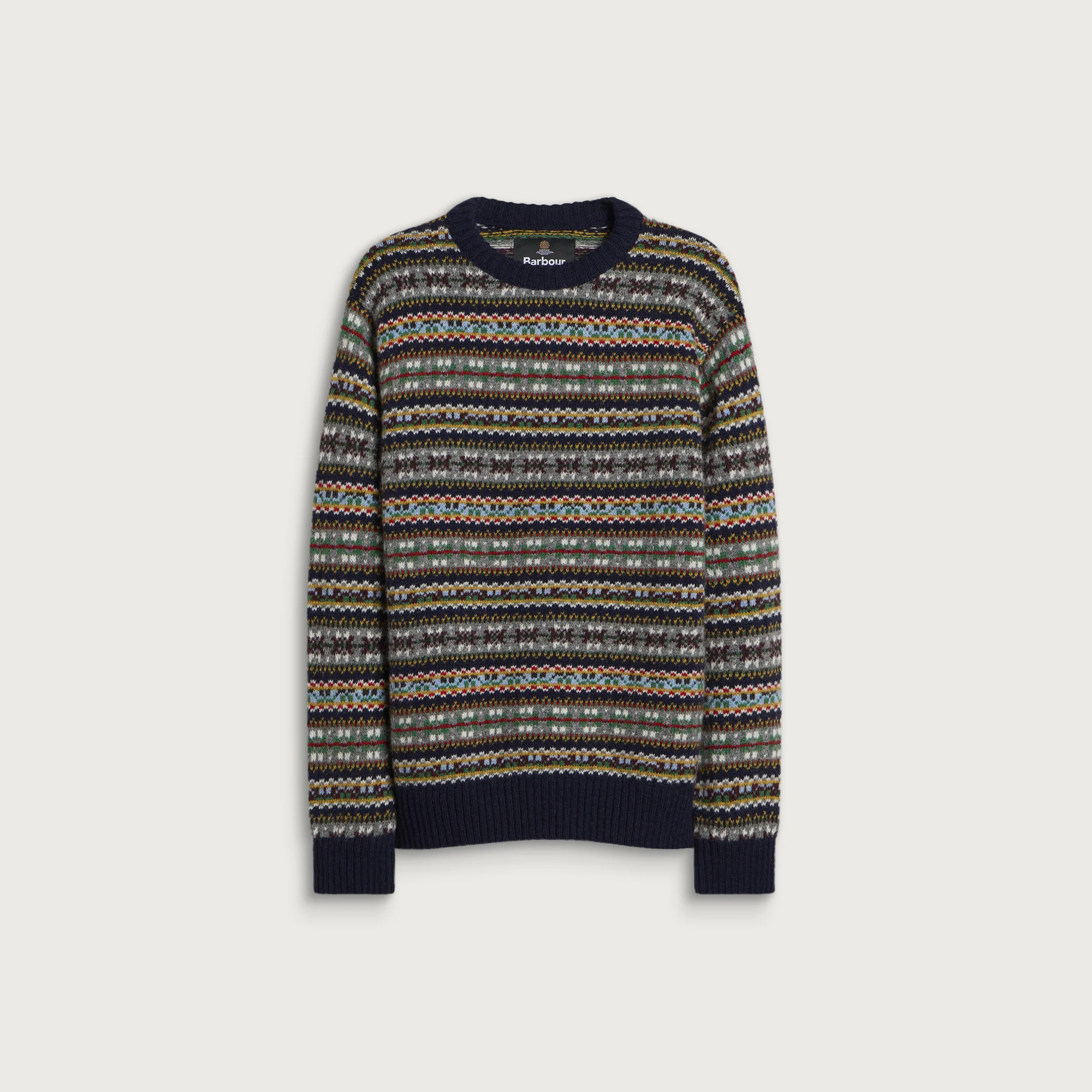 Barbour Scottish Made Fairisle Crew