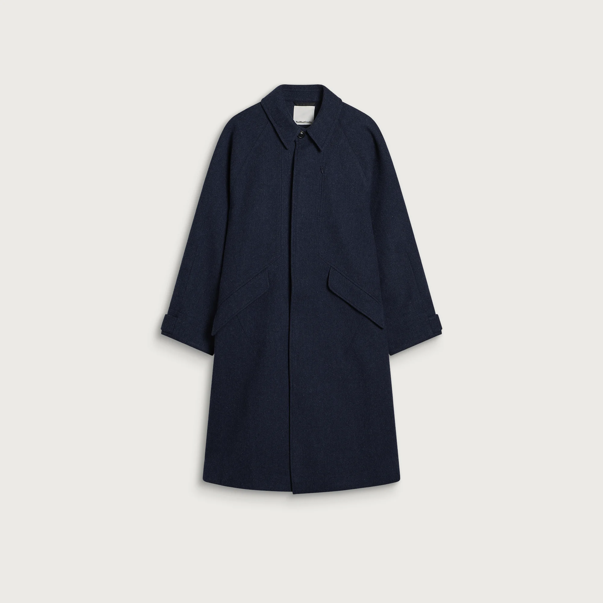YMC Tyrell Wool Trench Coat - END. Exclusive