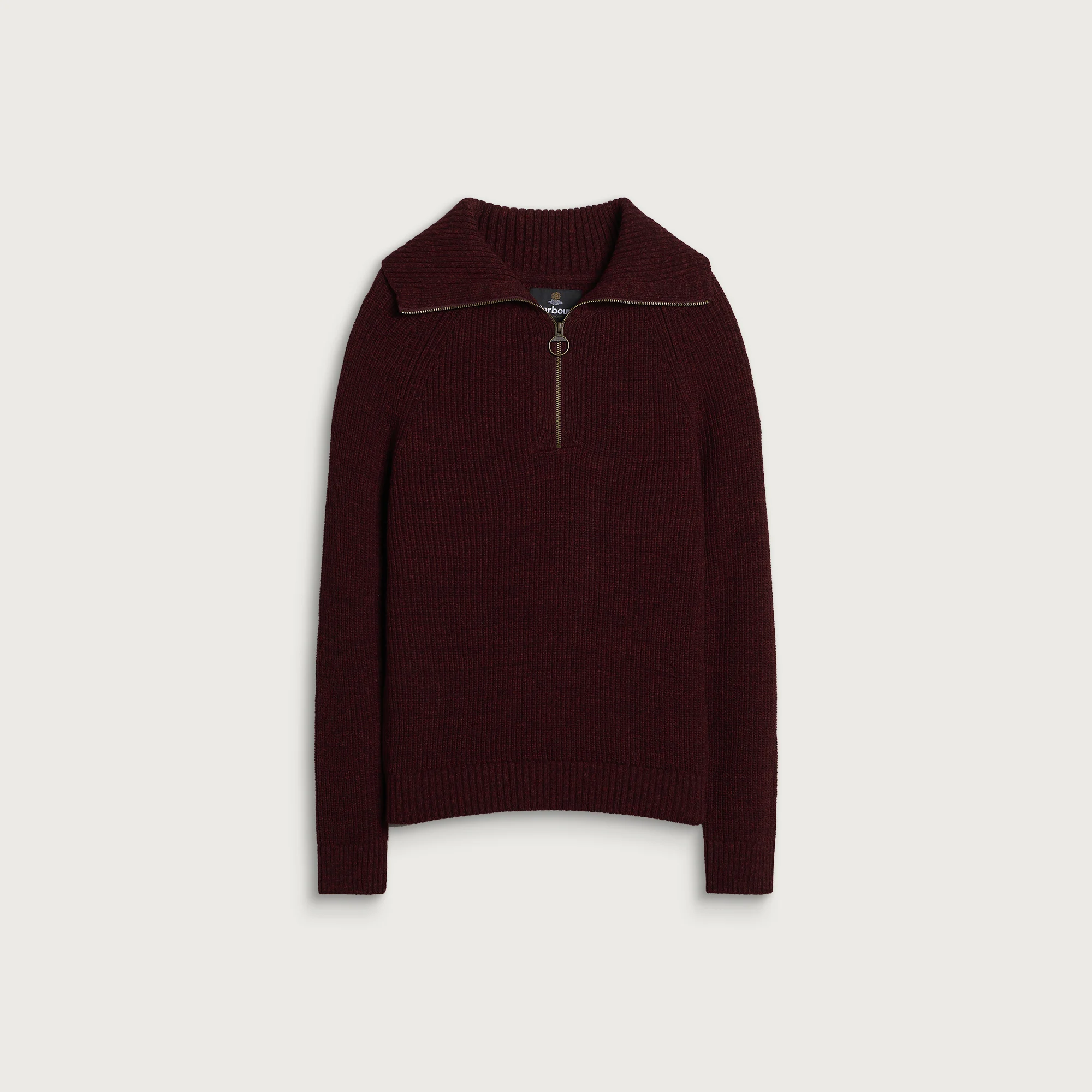 Barbour Riggbay Knitted Half Zip Jumper