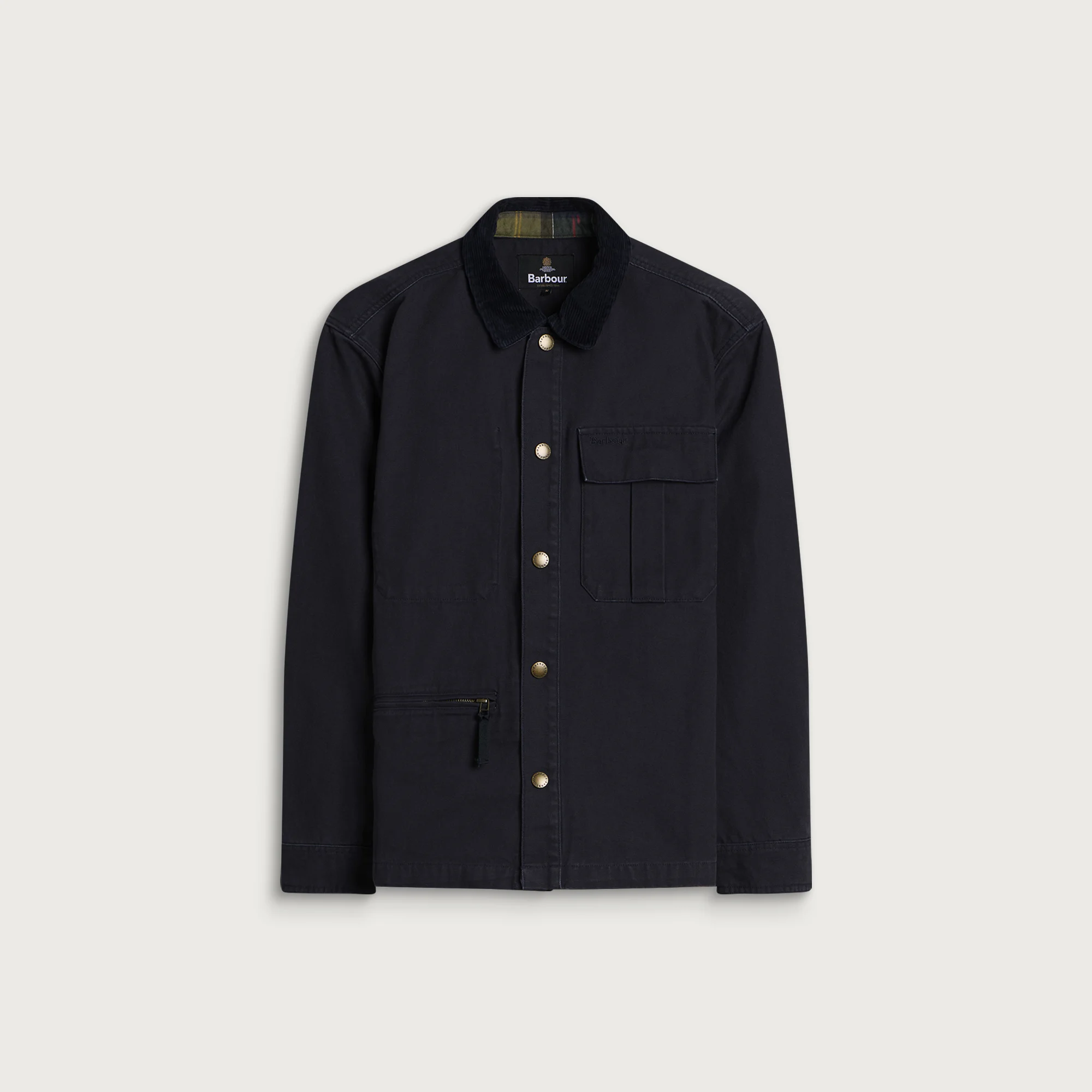 Barbour Heritage + Ursula OS Canvas Overshirt