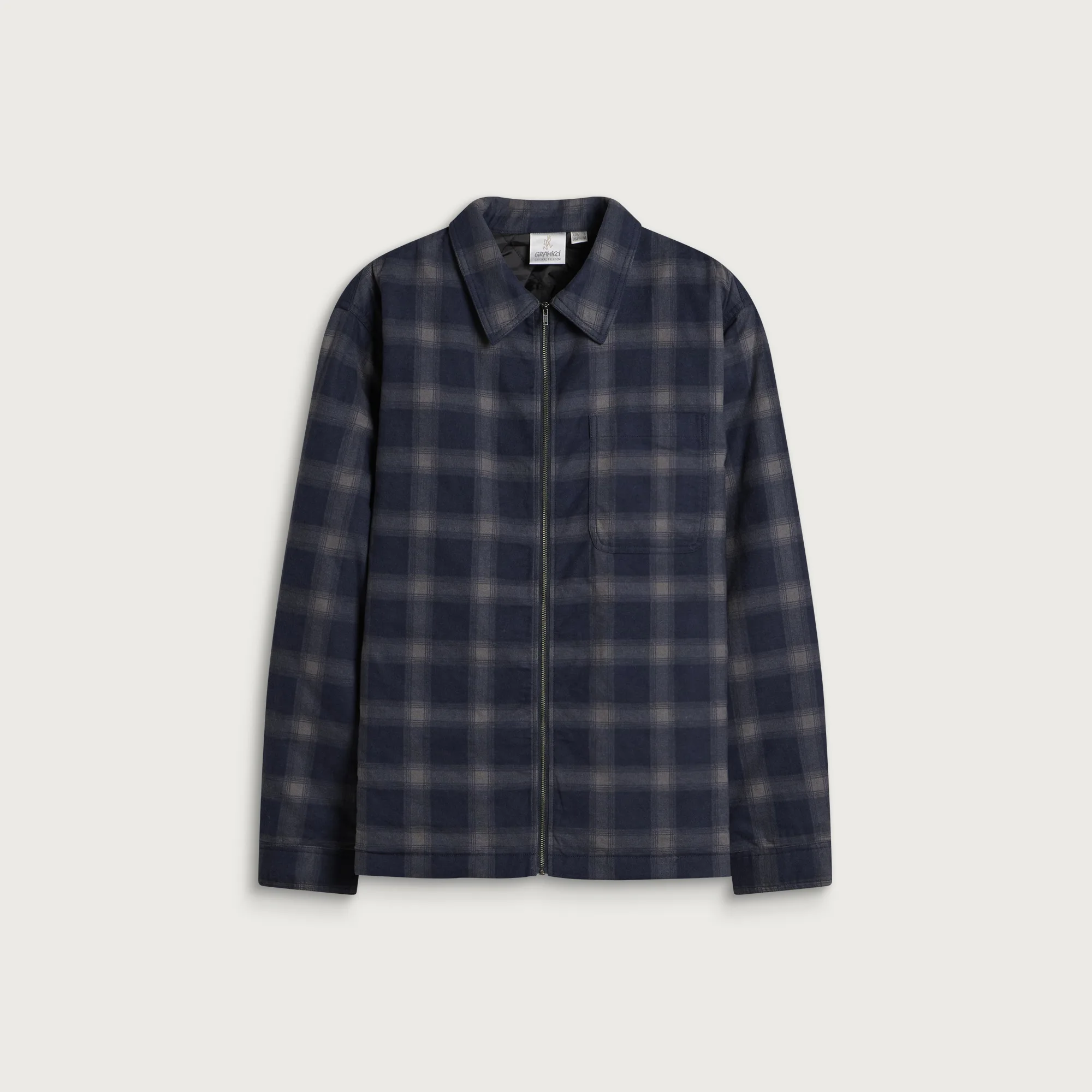 Gramicci Zip-Up Insulated Flannel Shirt