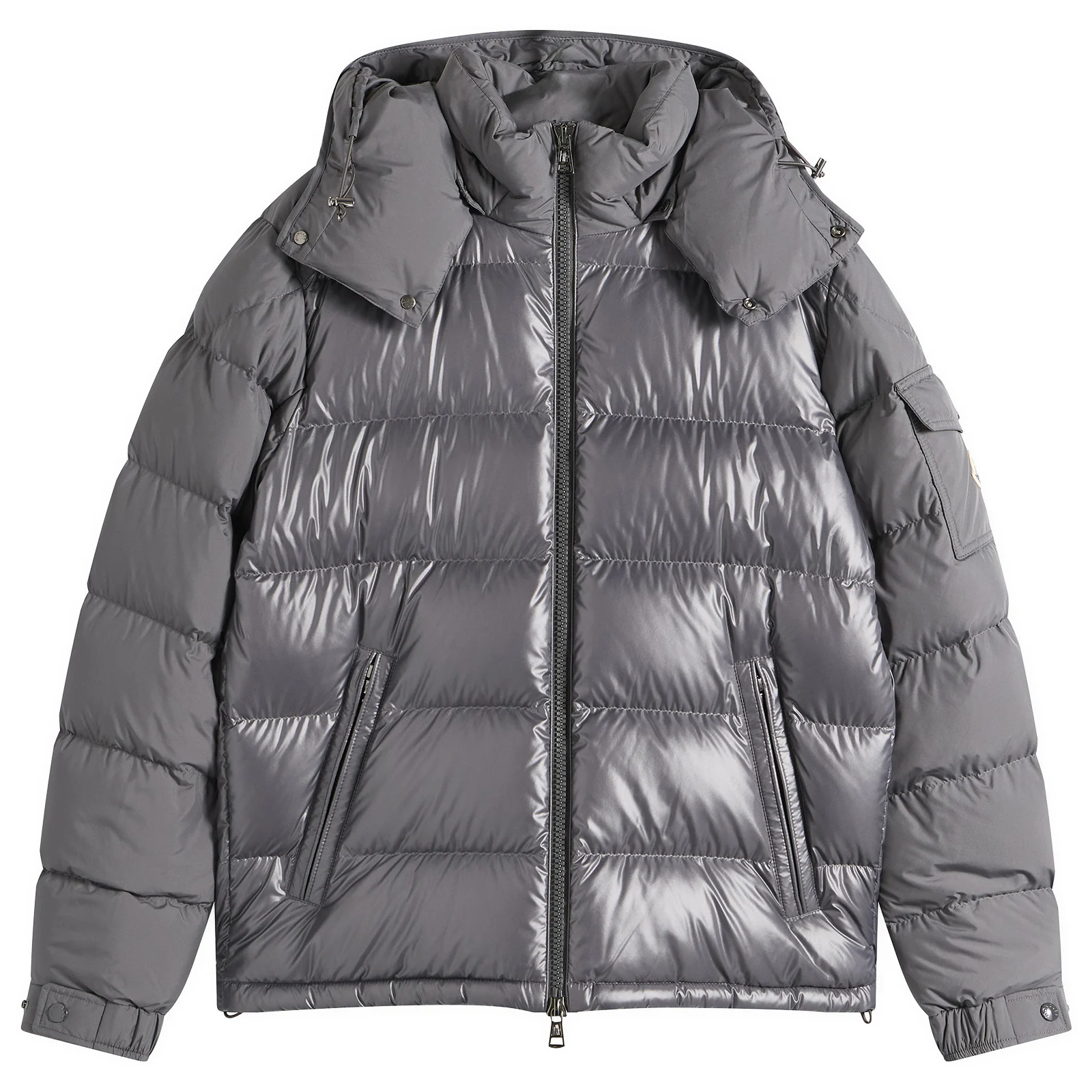Moncler Maya Mixed Materials Padded Jacket