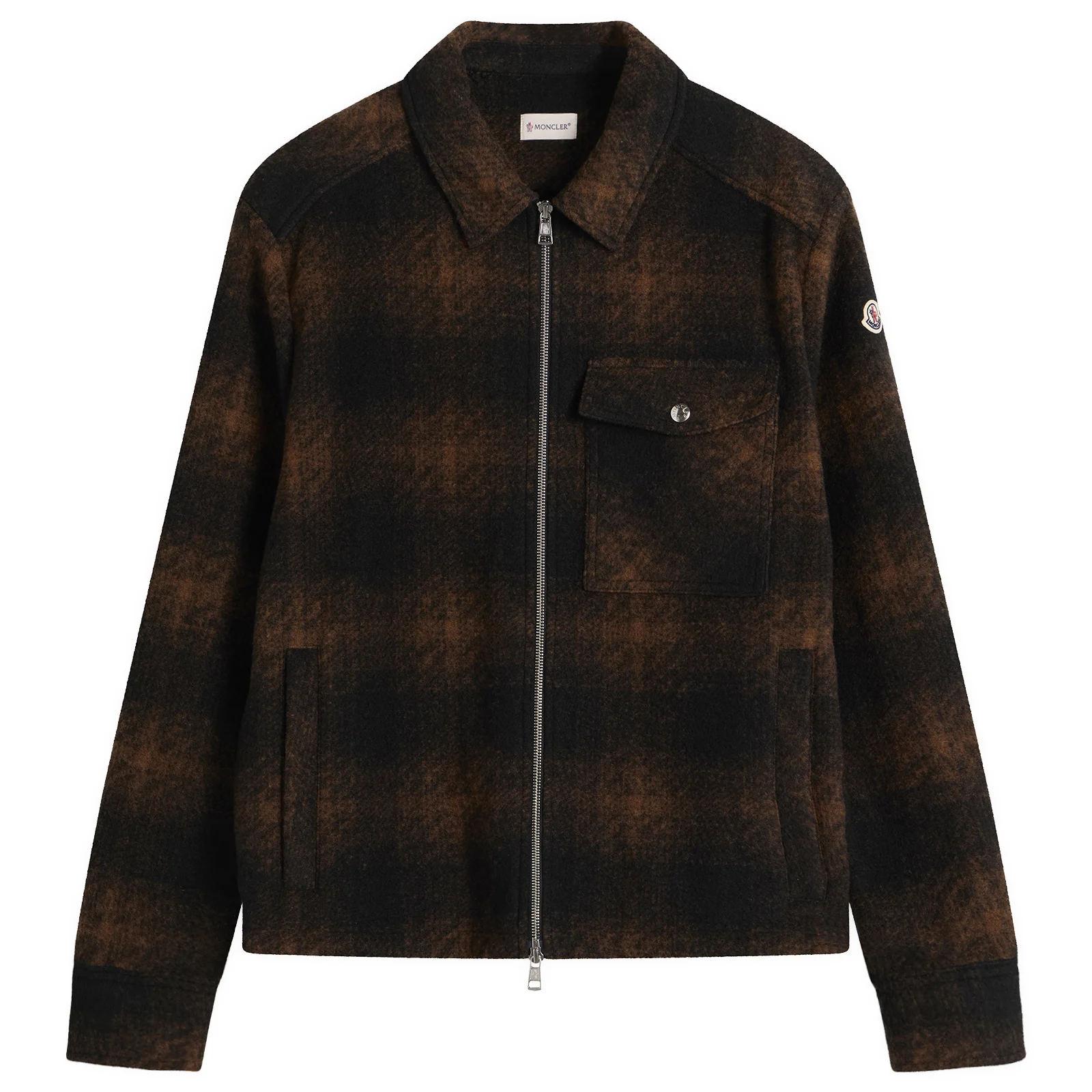 Moncler Check Shirt Jacket