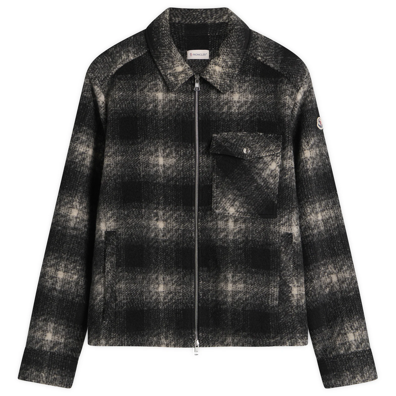 Moncler Check Shirt Jacket