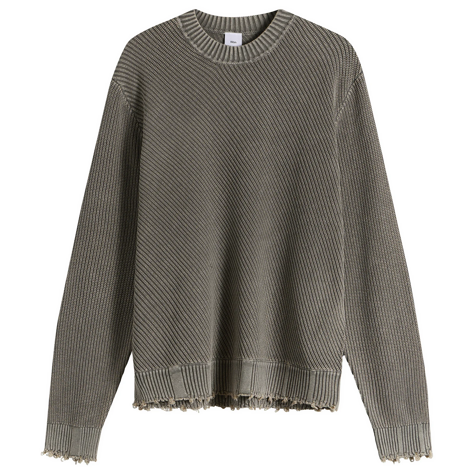 Won Hundred Bently Diagonal Knit Sweater