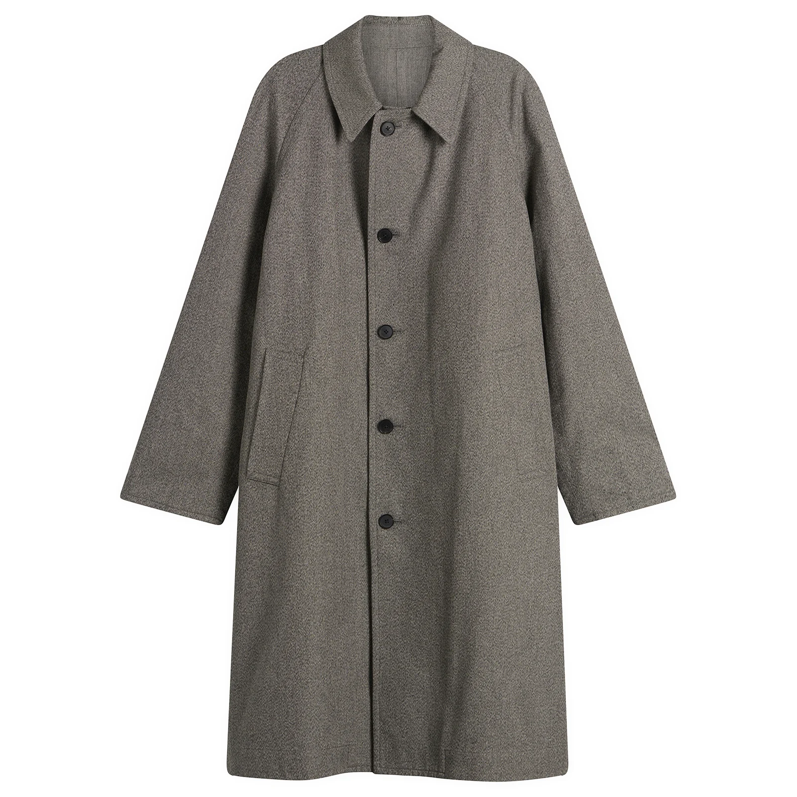 Kaptain Sunshine Cotton Mock Twist Umbrella Coat