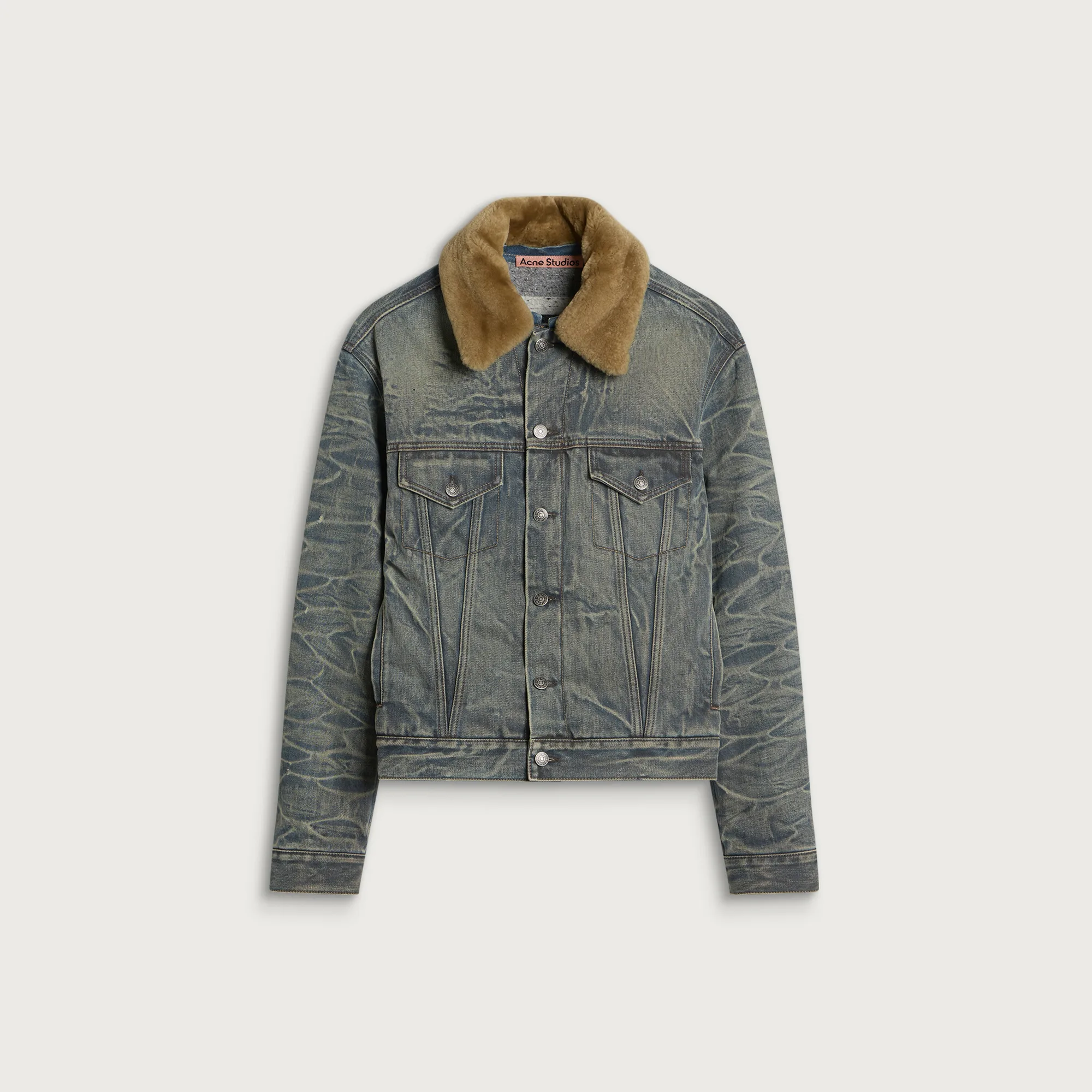 Acne Studios Rion Lined Chana Denim Jacket