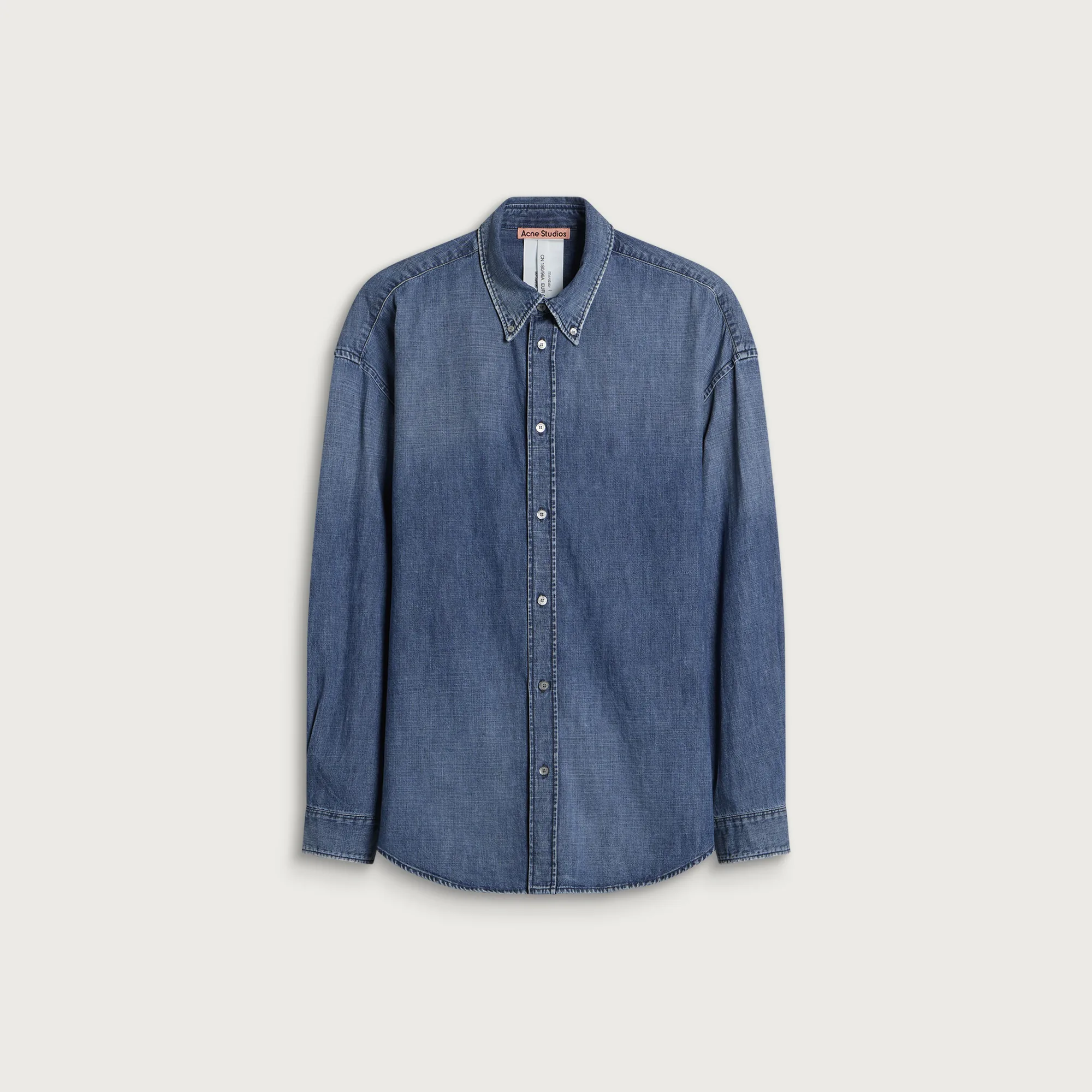 Acne Studios Setar Easy Blue Denim Shirt