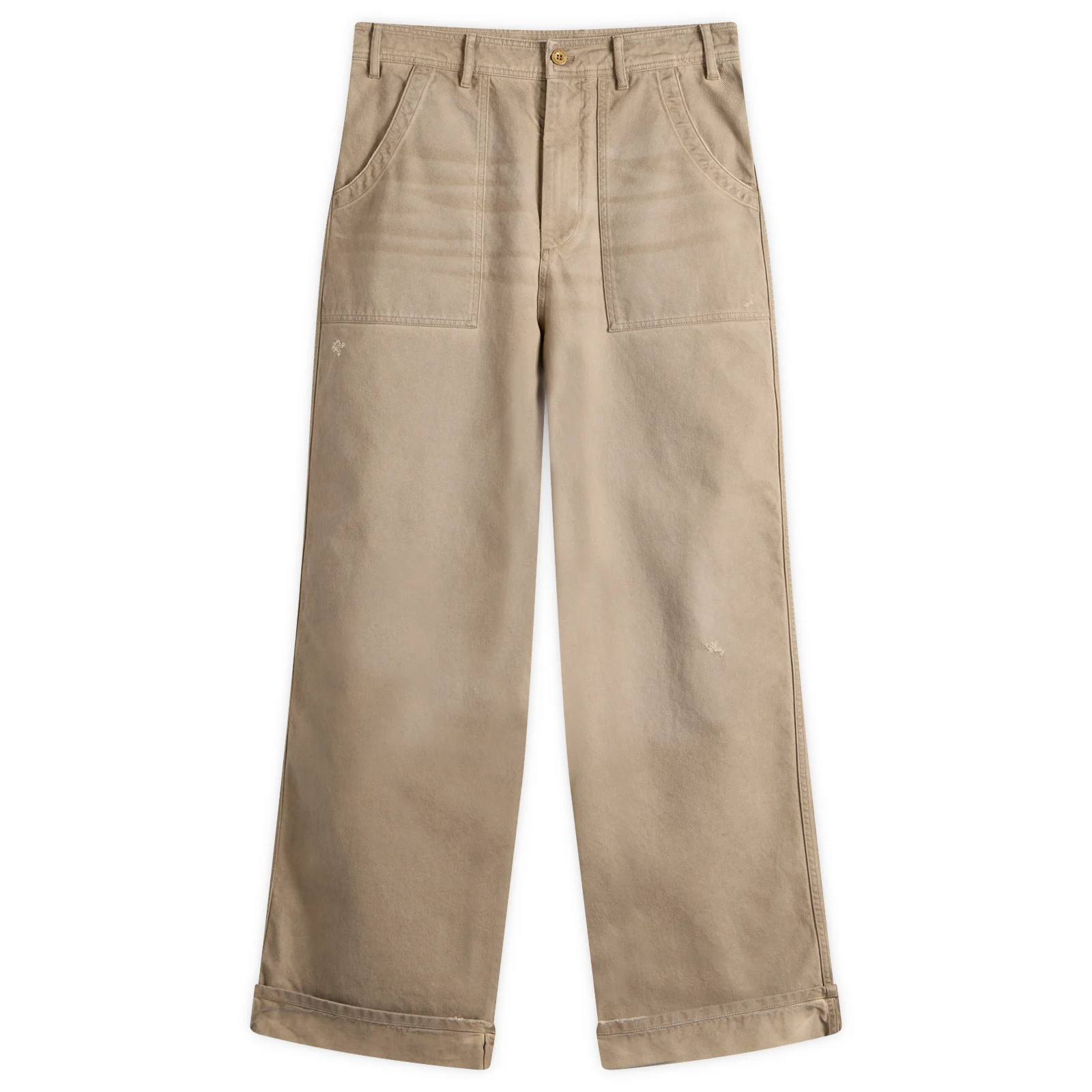 Acne Studios Plinty Rustic Cotton Twill Trousers