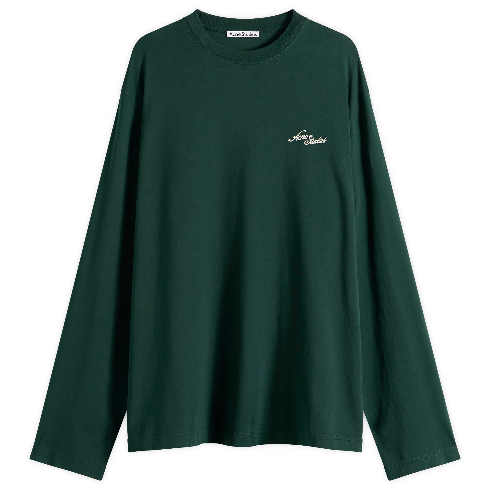 Acne Studios Edden Small Venice Logo Long Sleeve T-Shirt