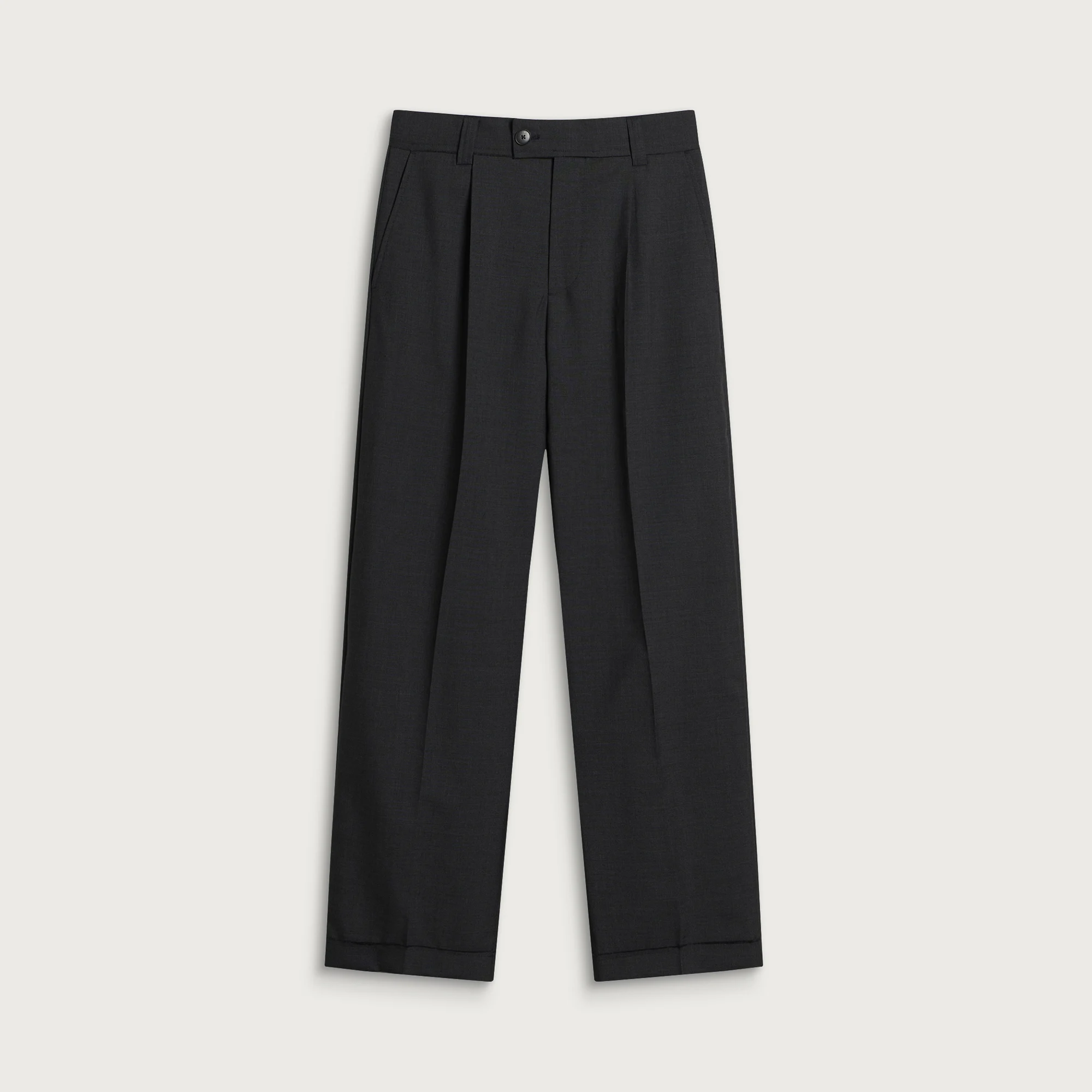 mfpen Dry Wool Patch Trousers