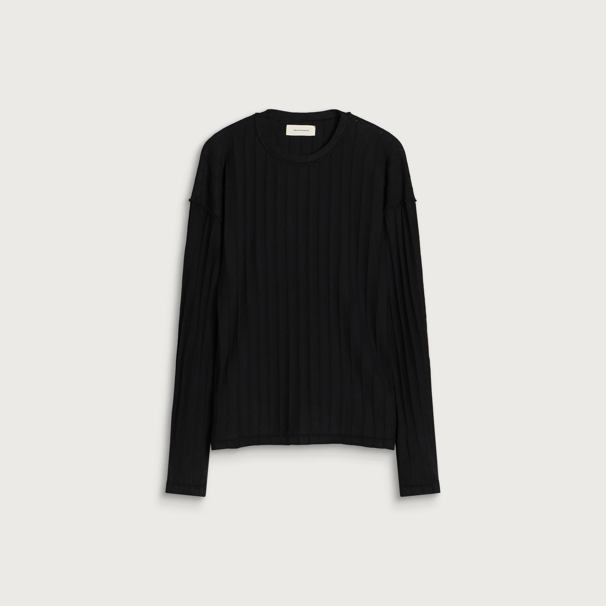mfpen Round Neck Inverted Stripe Jumper