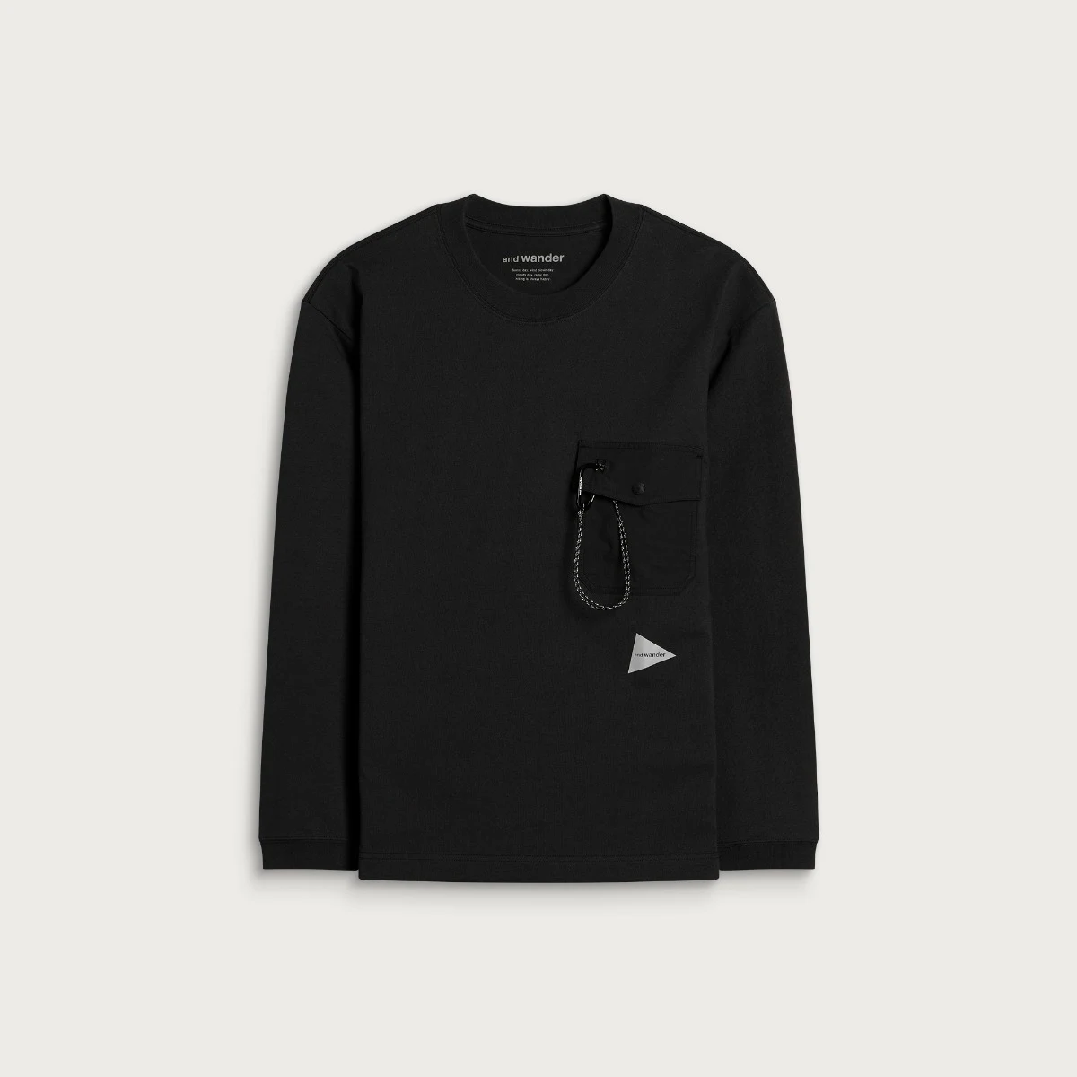 and Wander Heavy Longsleeve Pocket T-Shirt