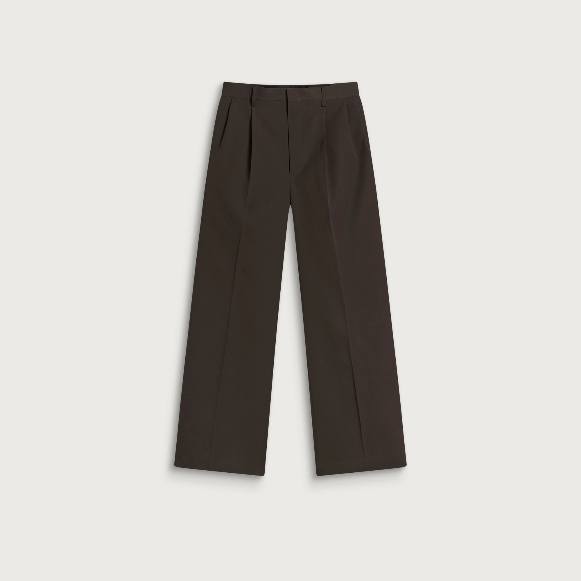 Auralee Gabardine Two-Tuck Slacks
