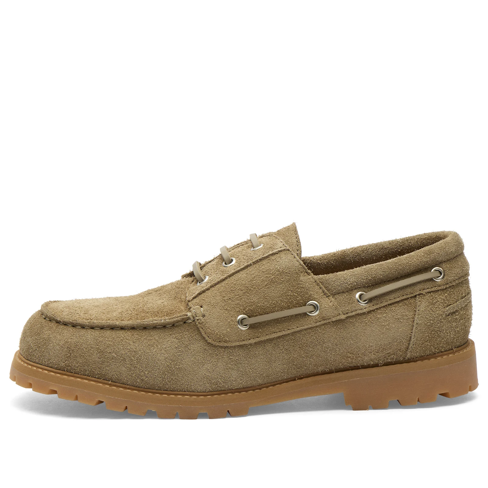 Studio Nicholson Guston Lace Up Boat Shoe