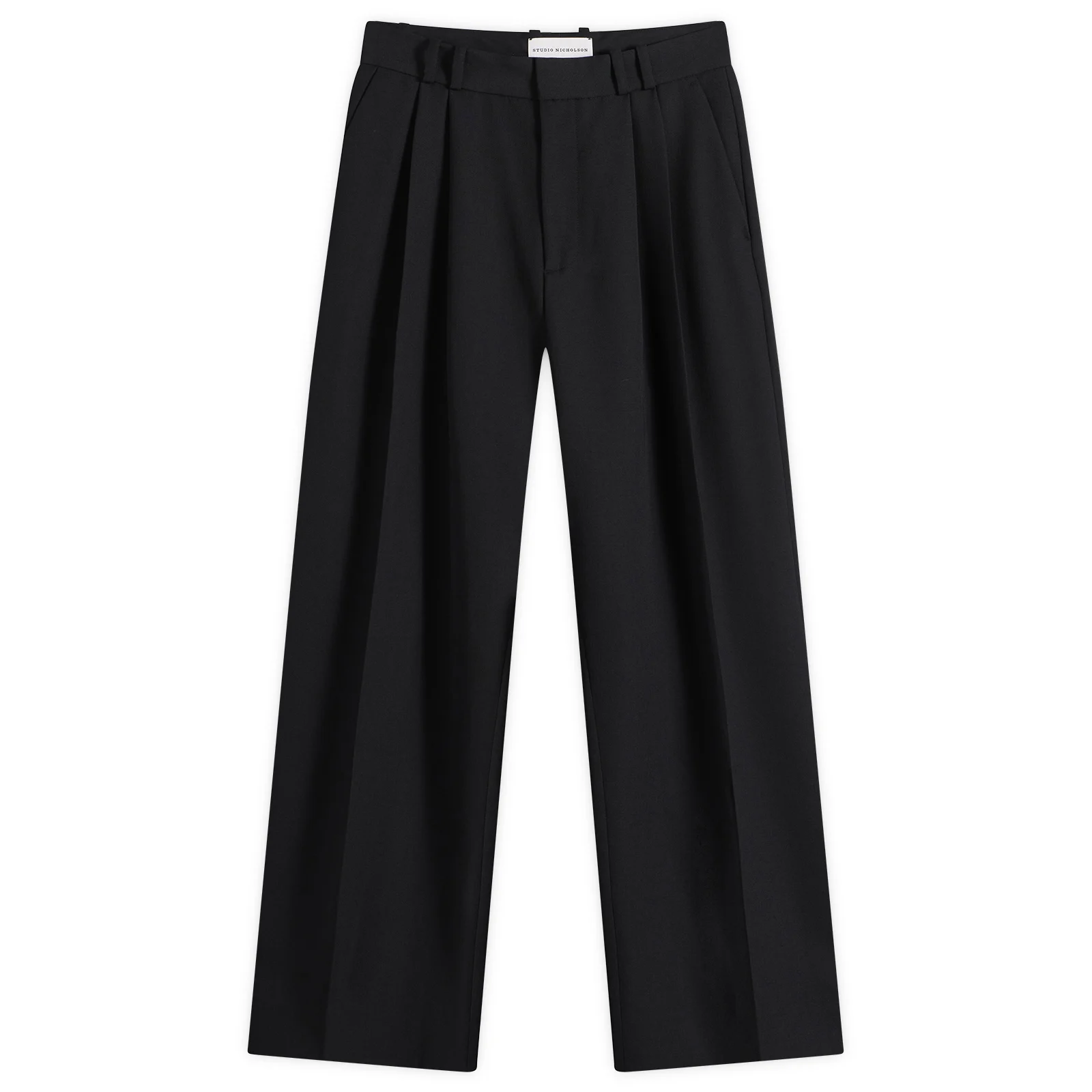 Studio Nicholson Line Tech Wool Pleated Trouser