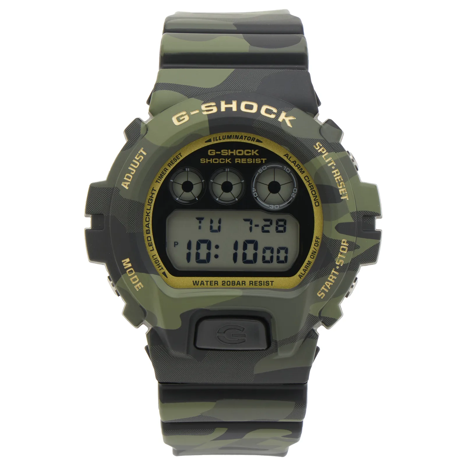 G-Shock DW-6900CMG-3ER Bold Camo Series Watch