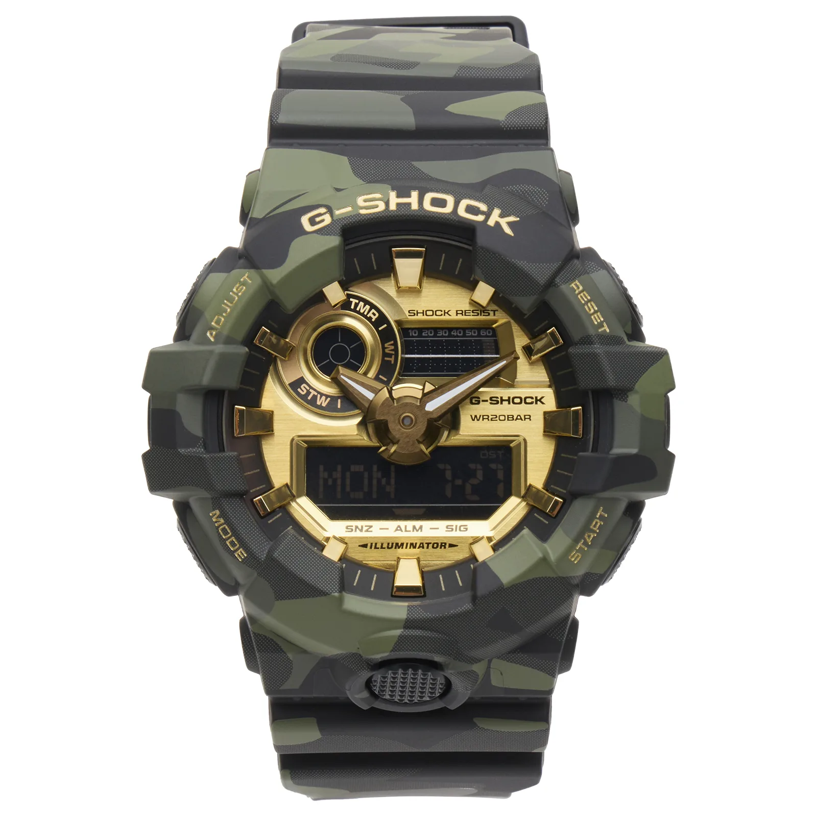 G-Shock GA-700CMG-3AER Bold Camo Series Watch