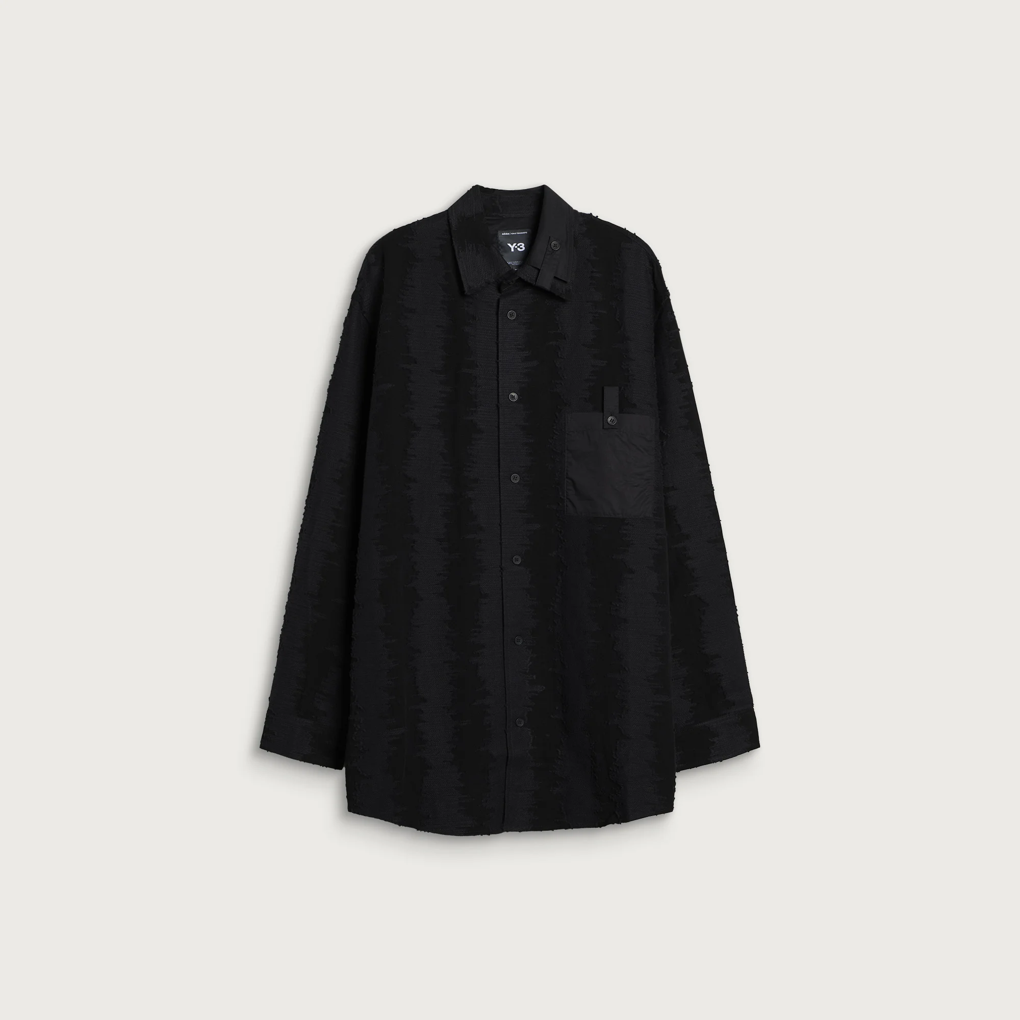 Y-3 Deco Stitch Long Sleeve Shirt