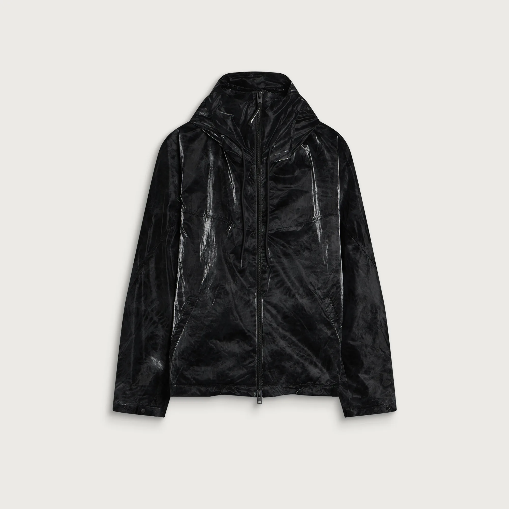 Y-3 Marble Nylon Hoodied Coat