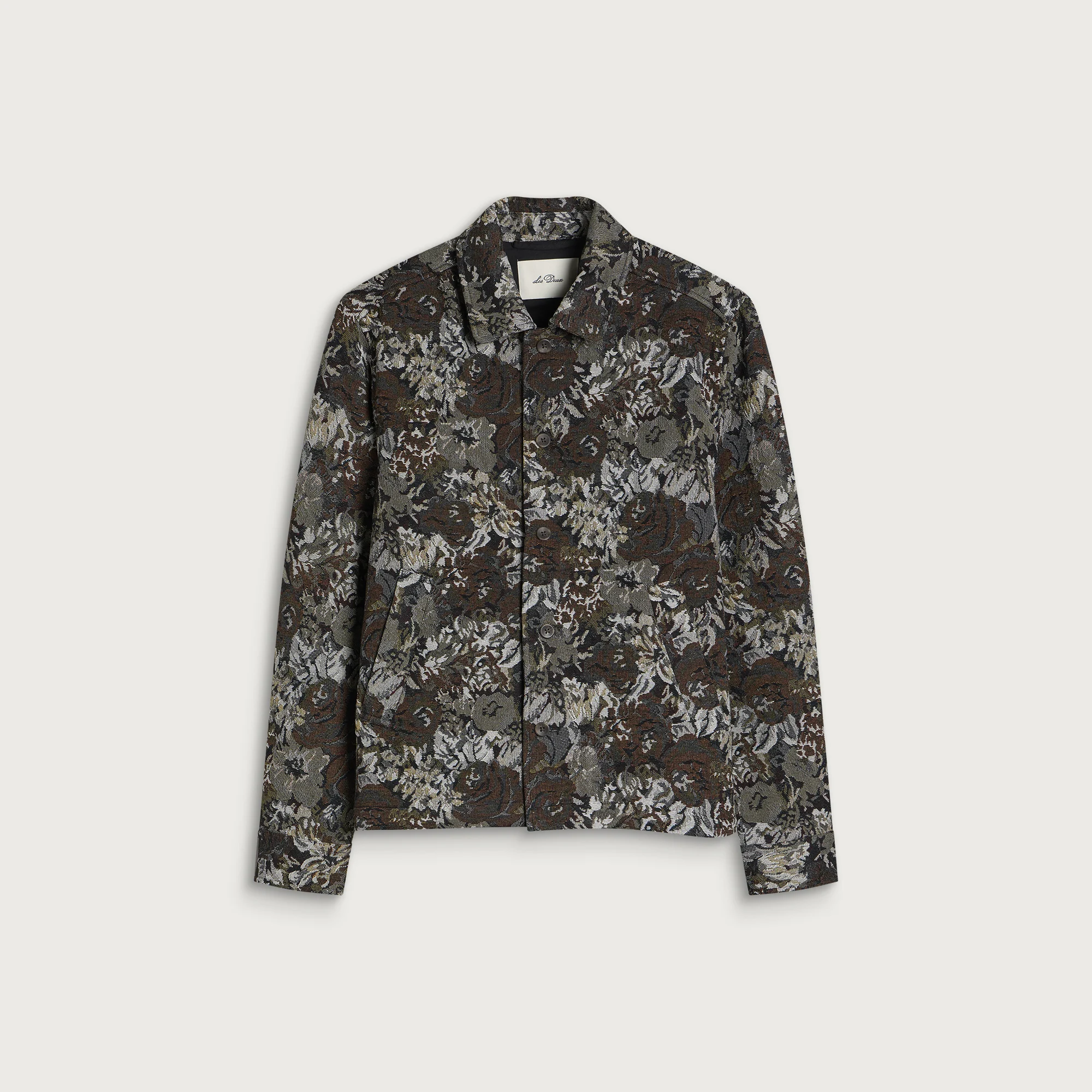 Les Deux Rose Jacquard Overshirt