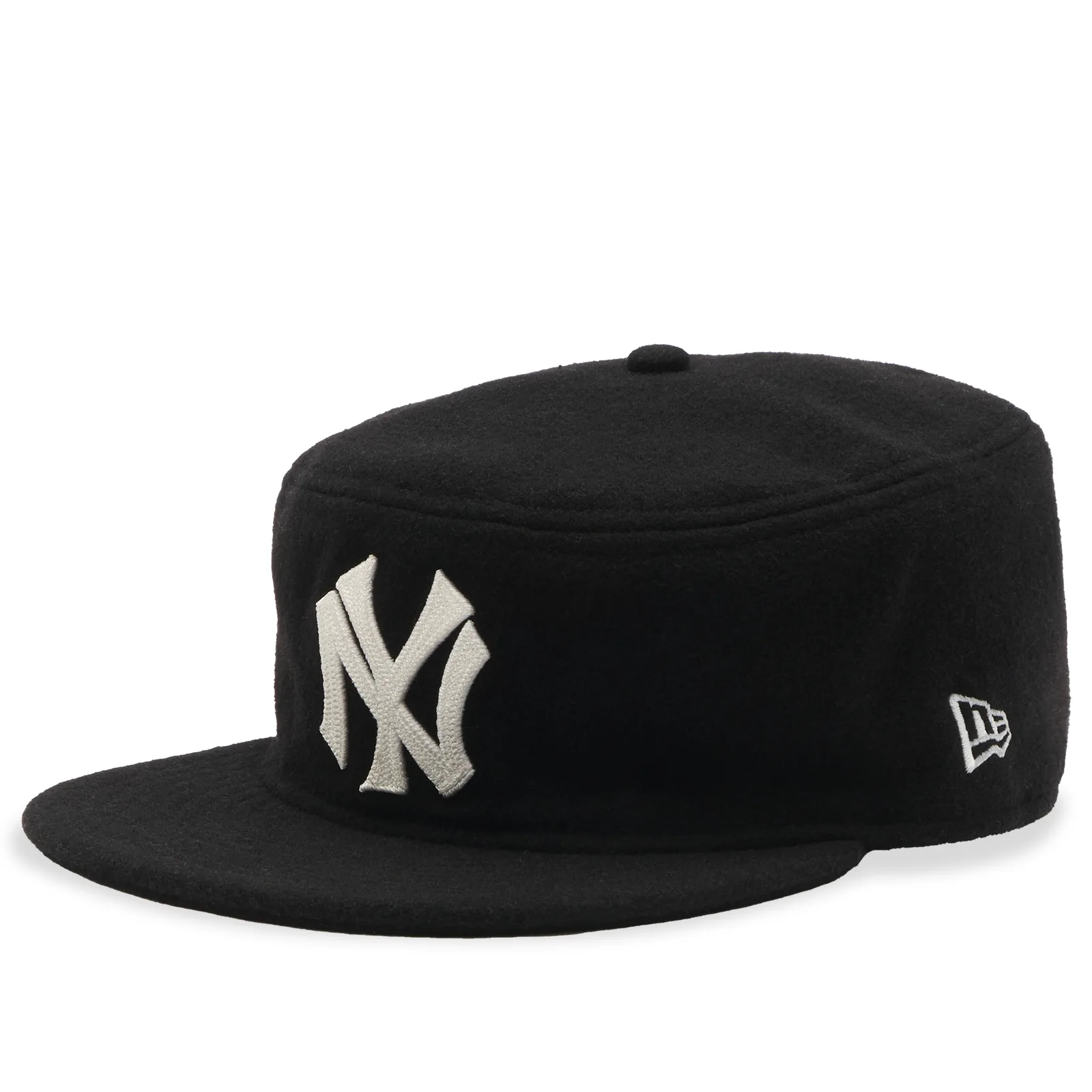 New Era New York Yankees Chainstitched Wool Pillbox Cap