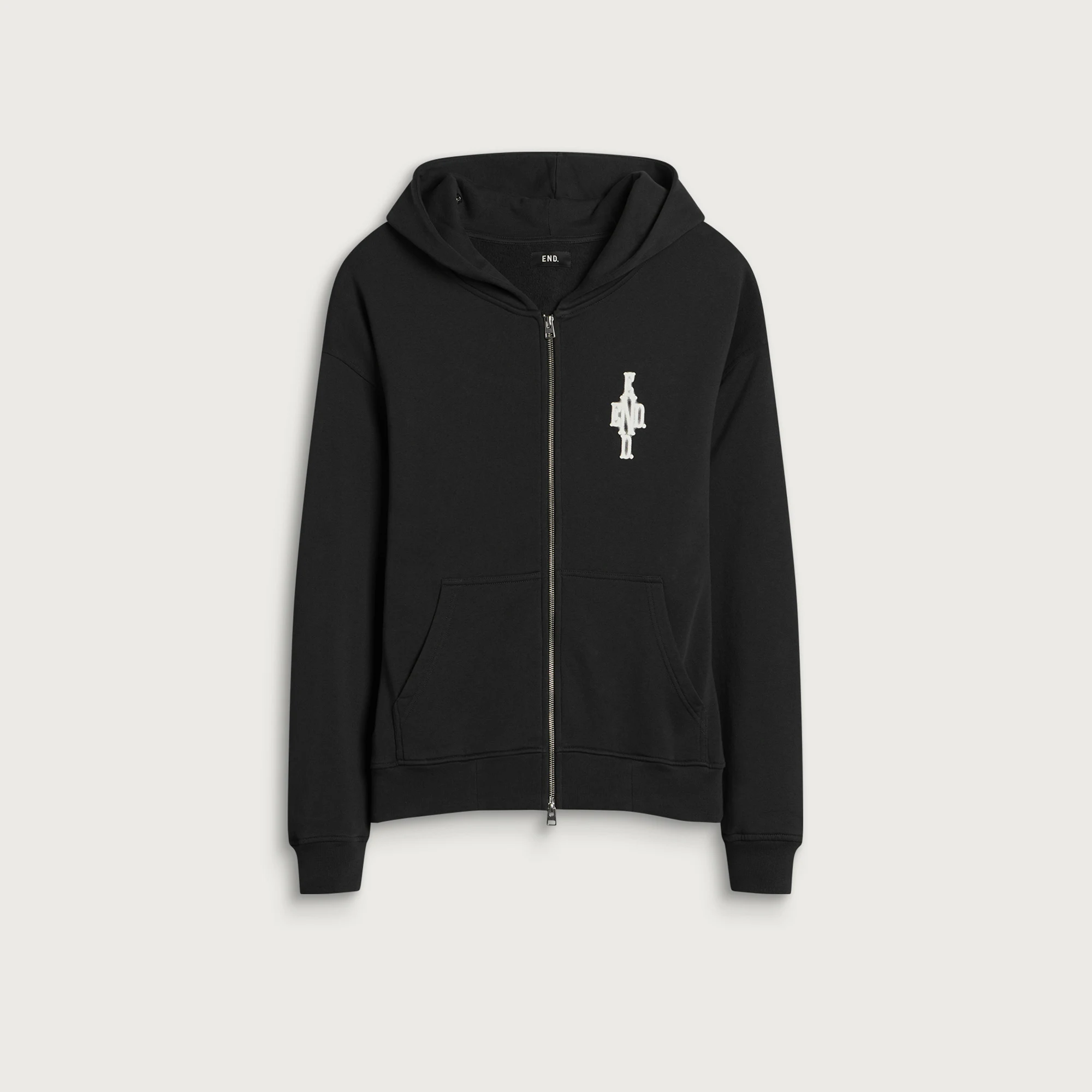 END. Cross Zip Hoodie