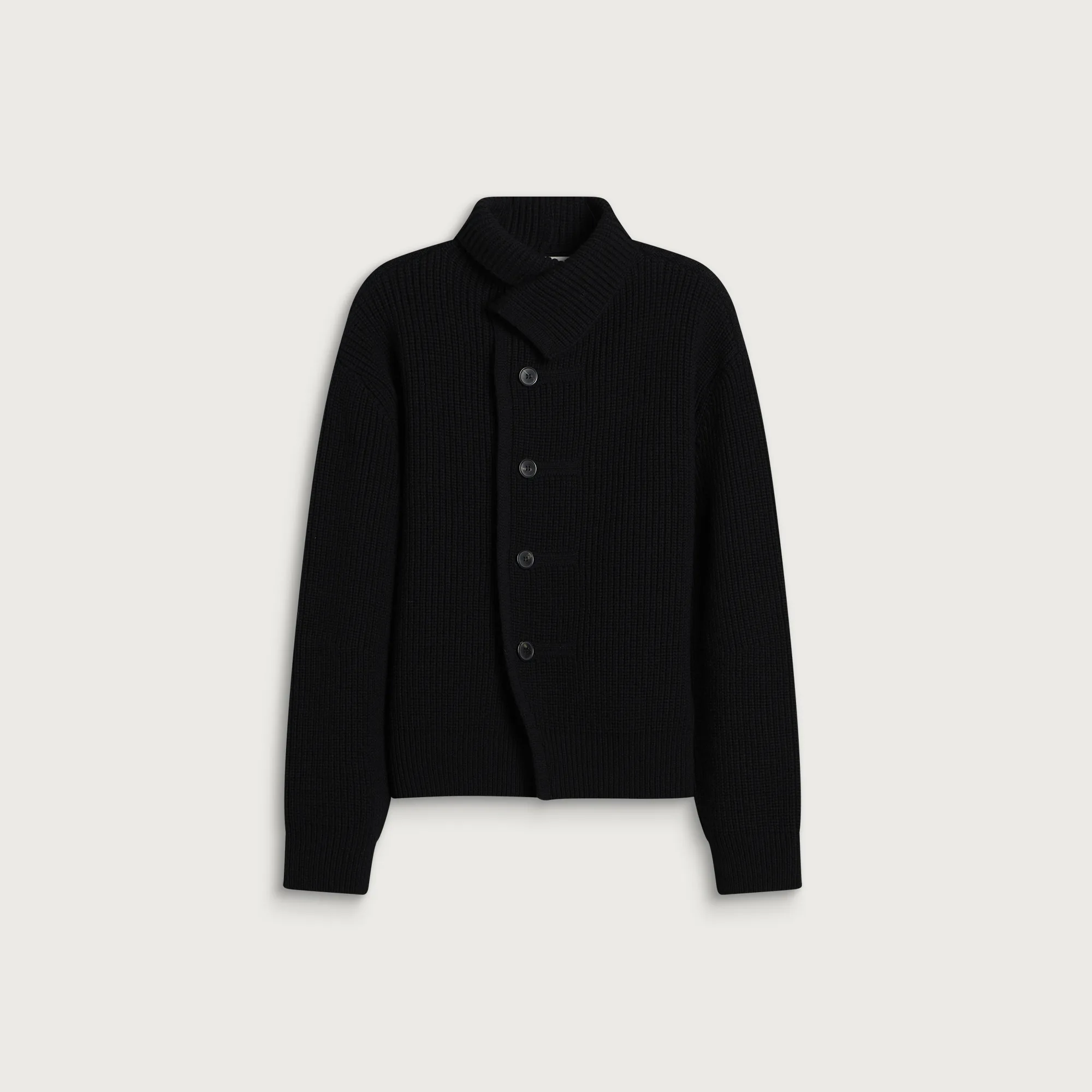 Dries Van Noten Marino Button Knitted Bomber