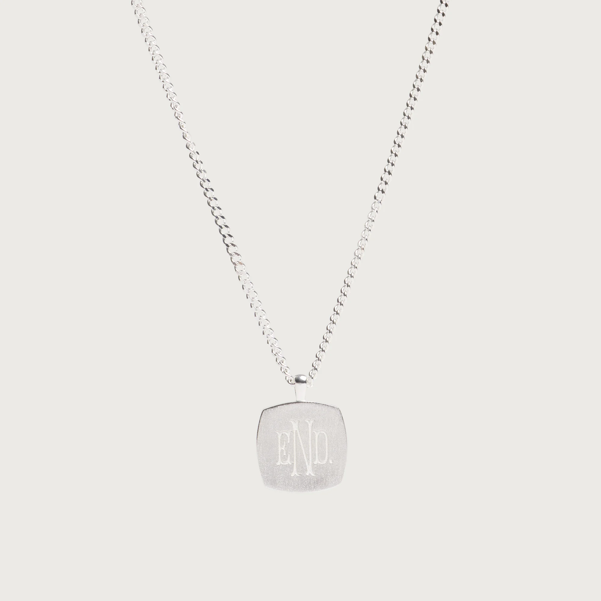END. Signet Pendant