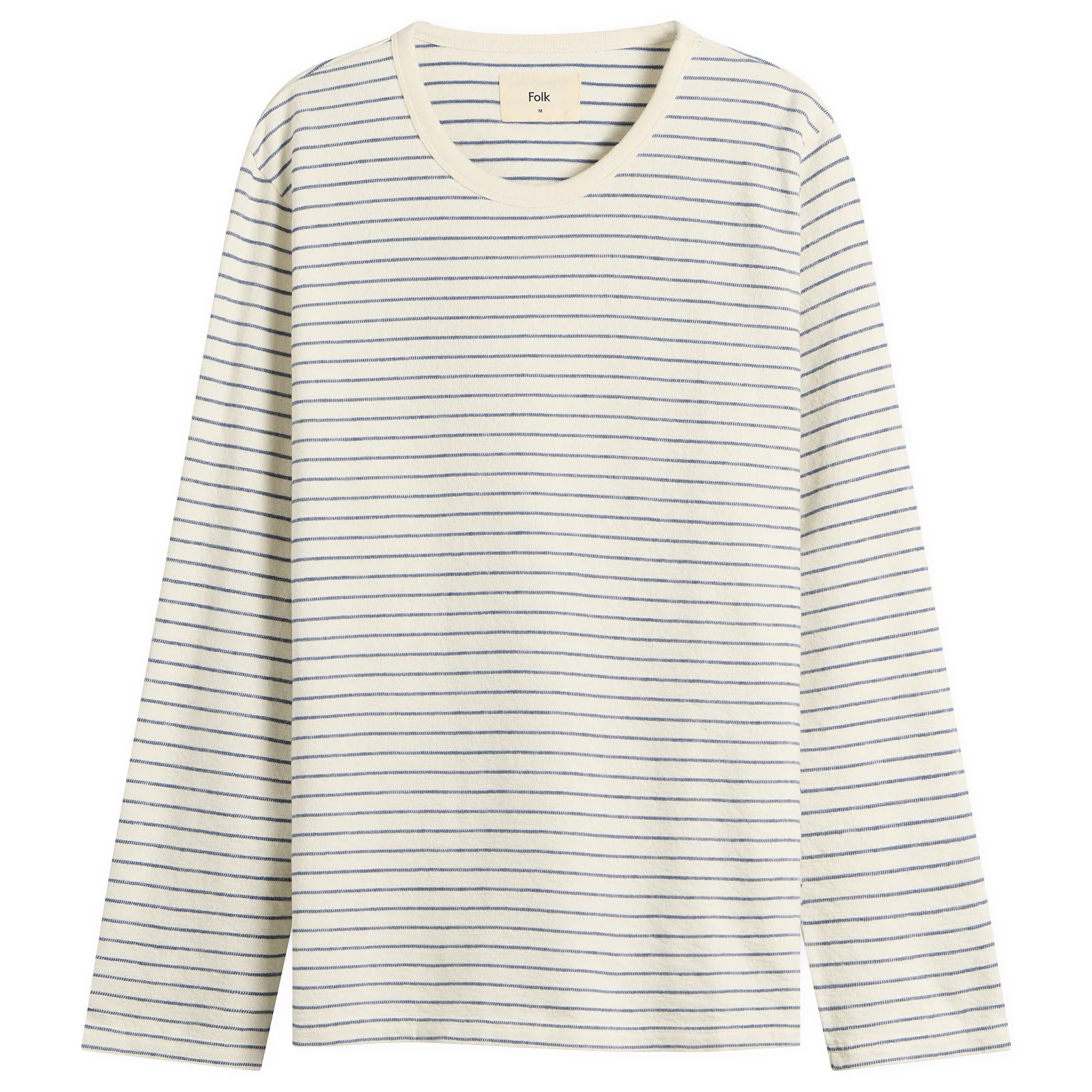 Folk Long Sleeve Textured Stripe T-Shirt