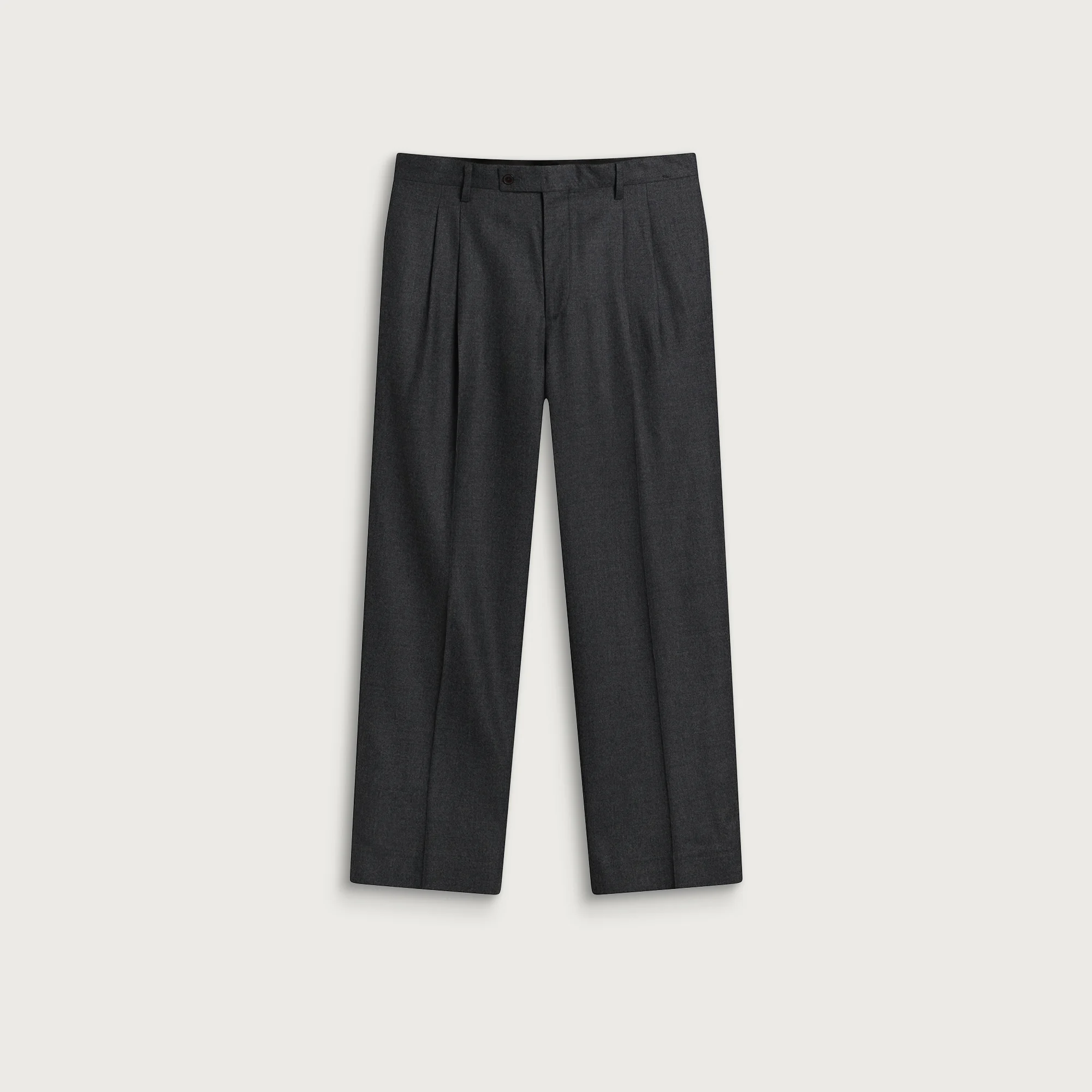 Auralee Light Wool Pleated Trousers