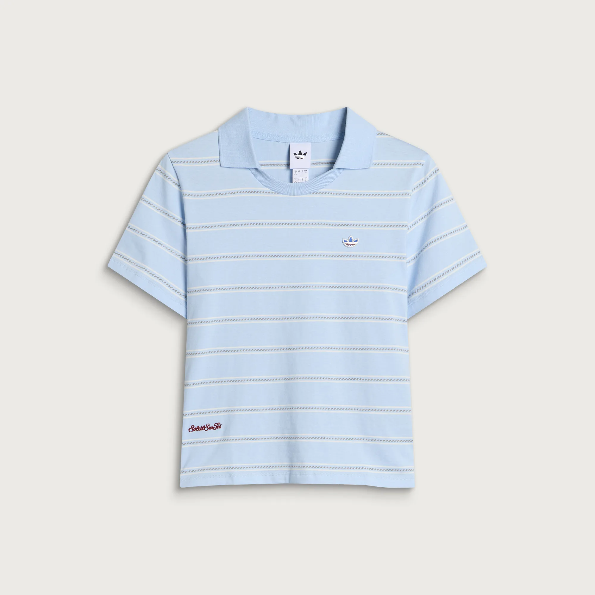 adidas Stripe Polo