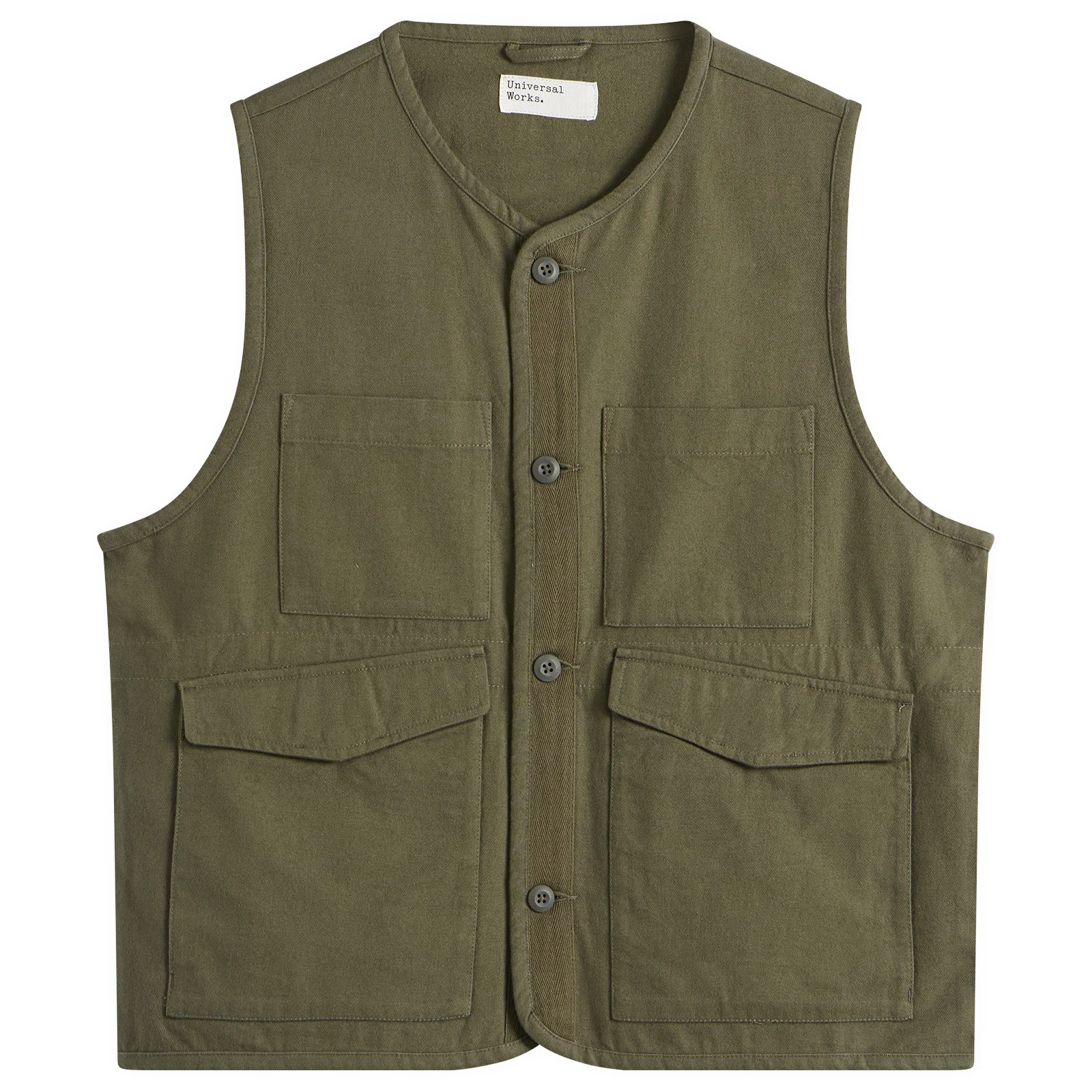 Universal Works Brushed Moleskin 4 Pocket Gilet
