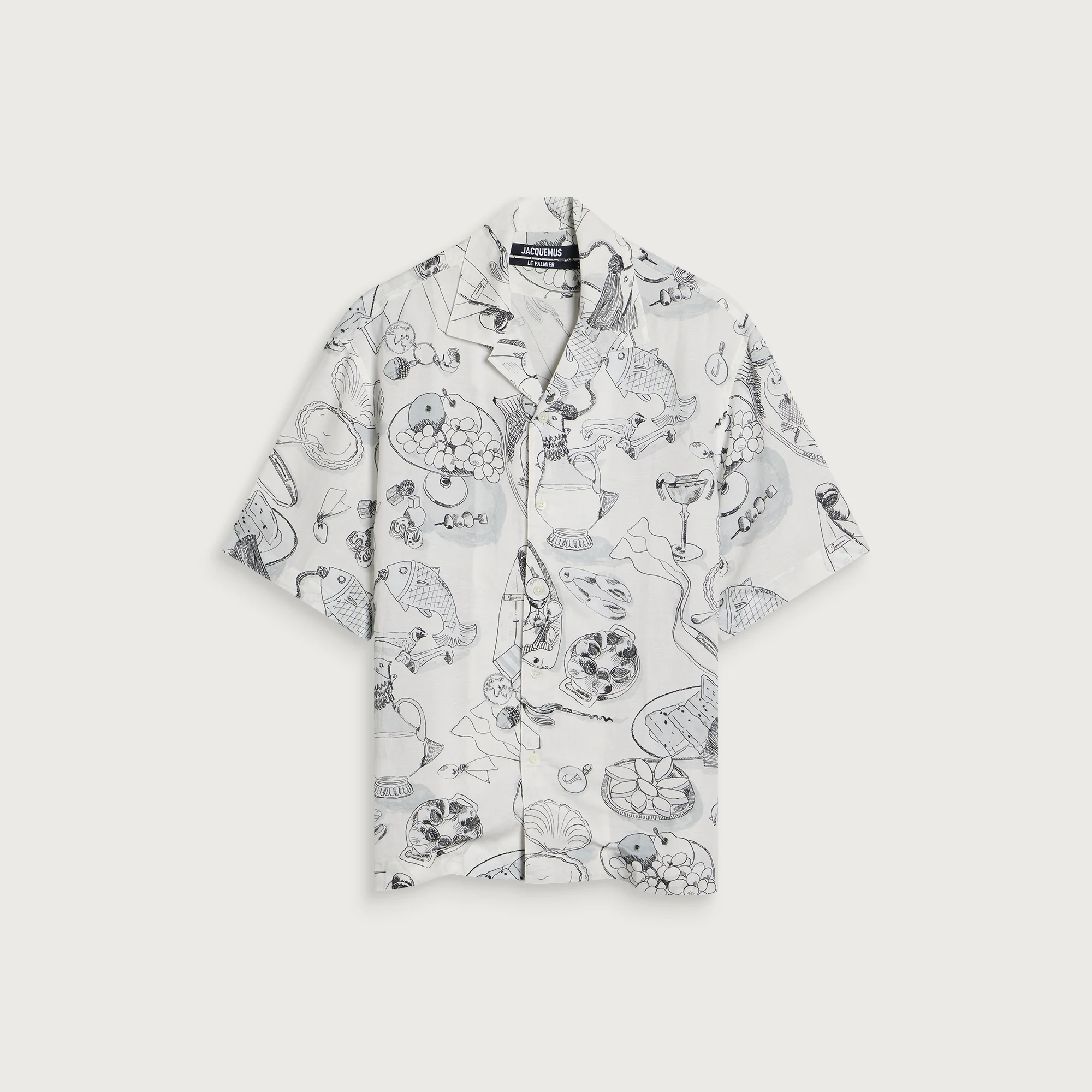 Jacquemus Printed Cocktail Shirt