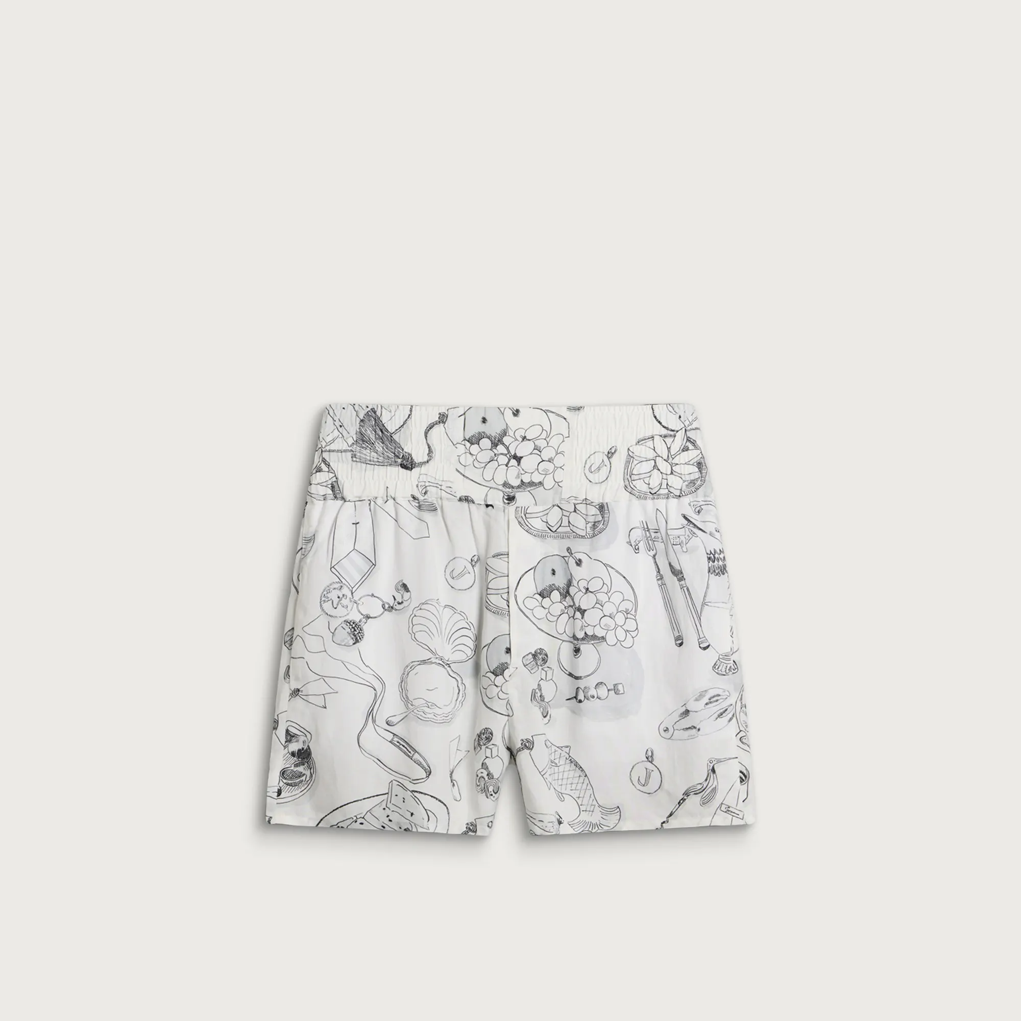 Jacquemus Printed Boxer Style Shorts