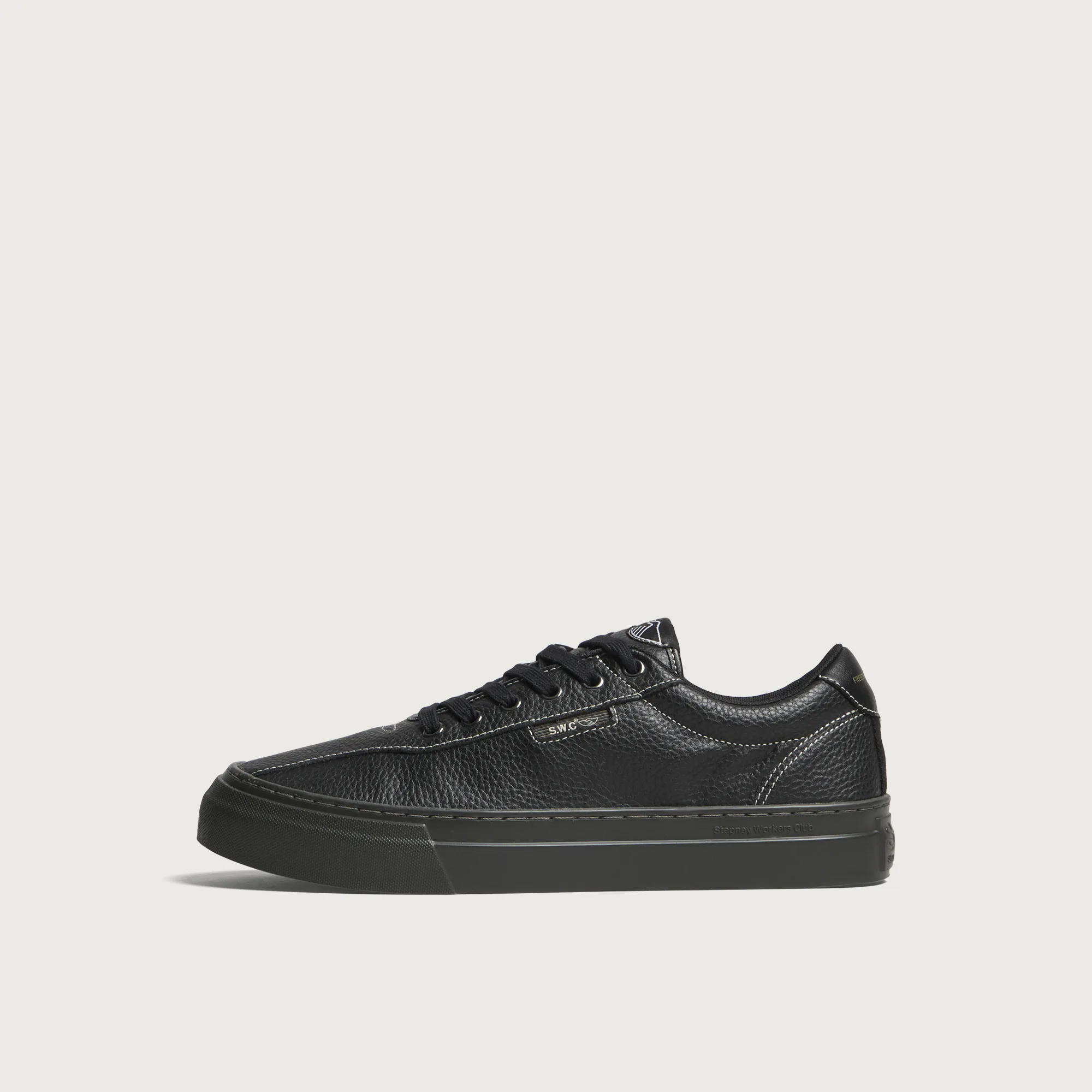 Stepney Workers Club Dellow 02 Tumbled Leather Sneaker