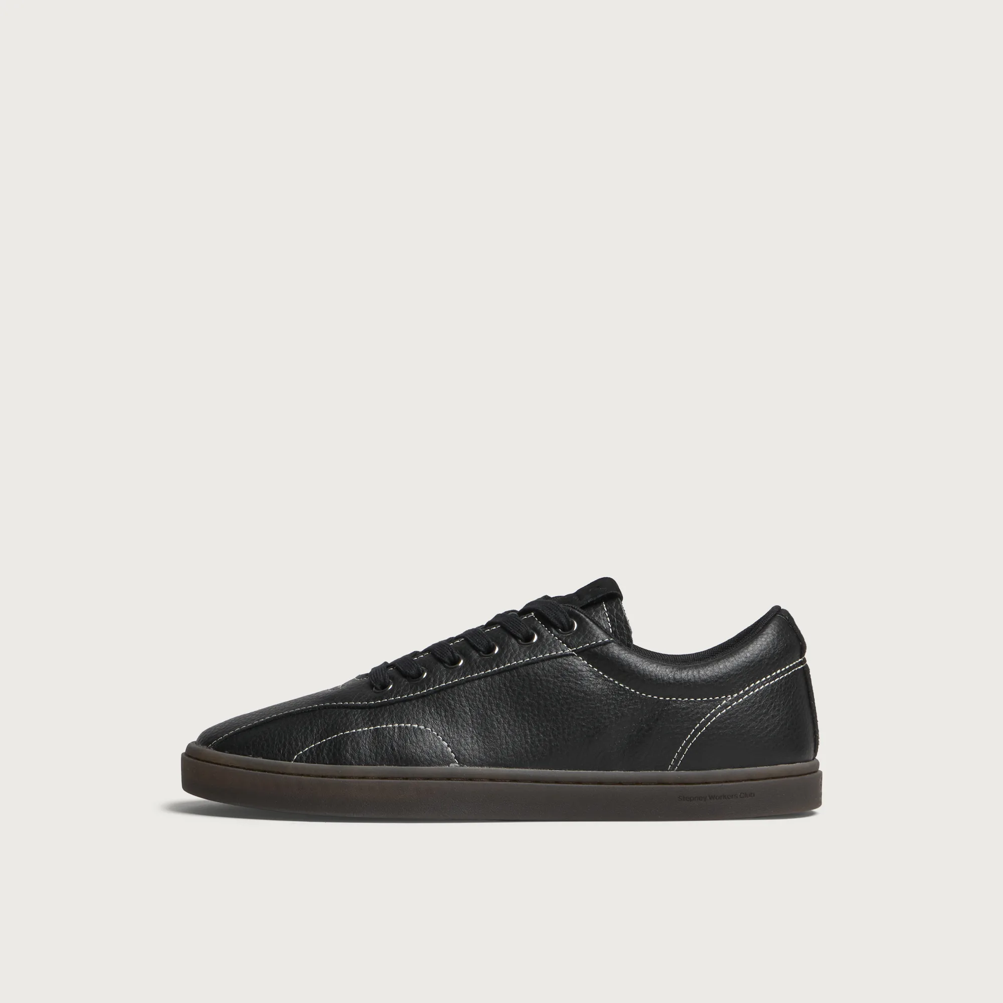 Stepney Workers Club Surma Tumbled Leather Sneaker