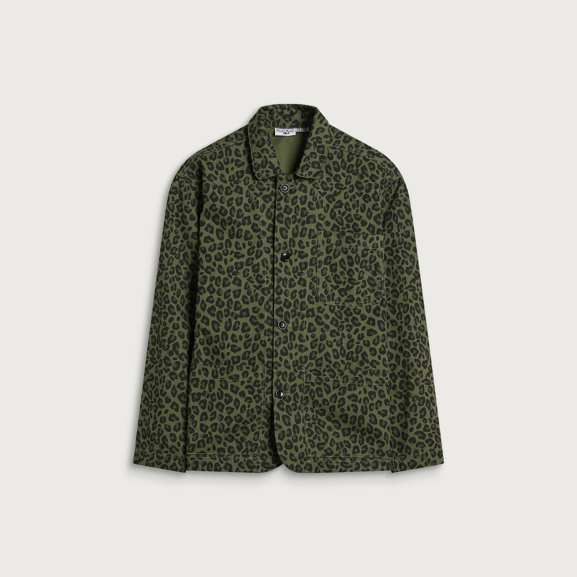 Service Works Patterned Easy Chef Shirt