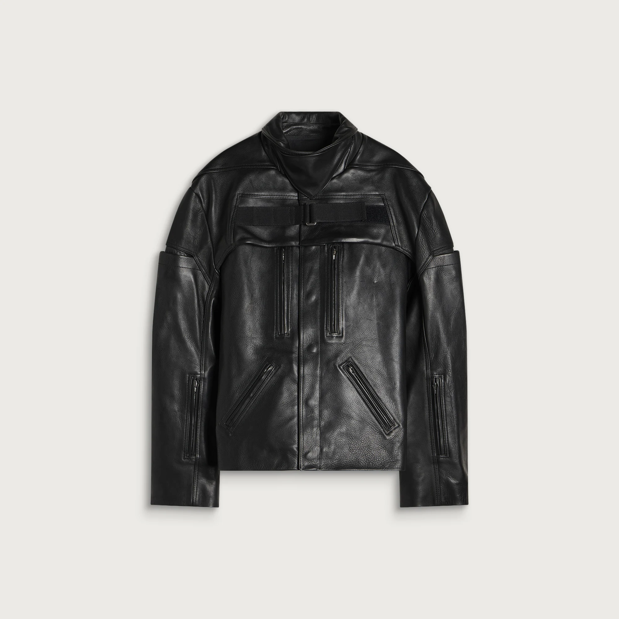 Rick Owens 2 Piece Leather Bomber