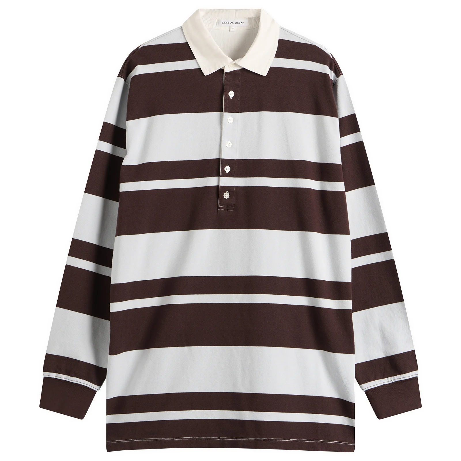 Good American Knit Rugby Mini Dress